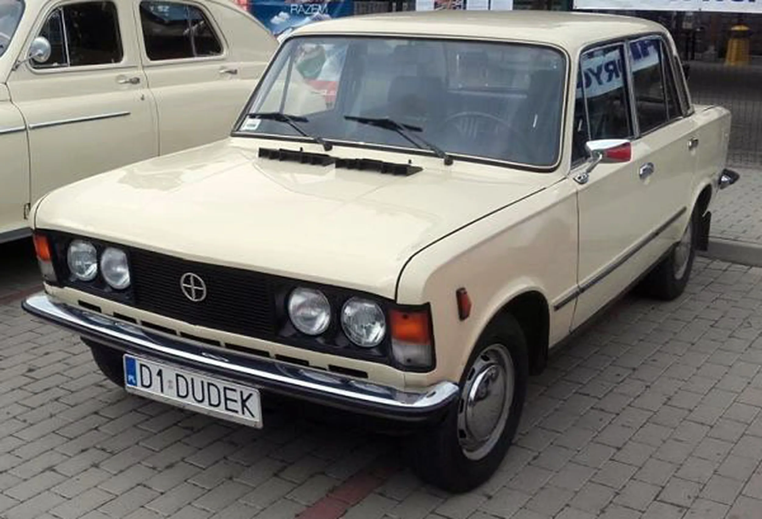 Fajny numer, blacha D1 DUDEK