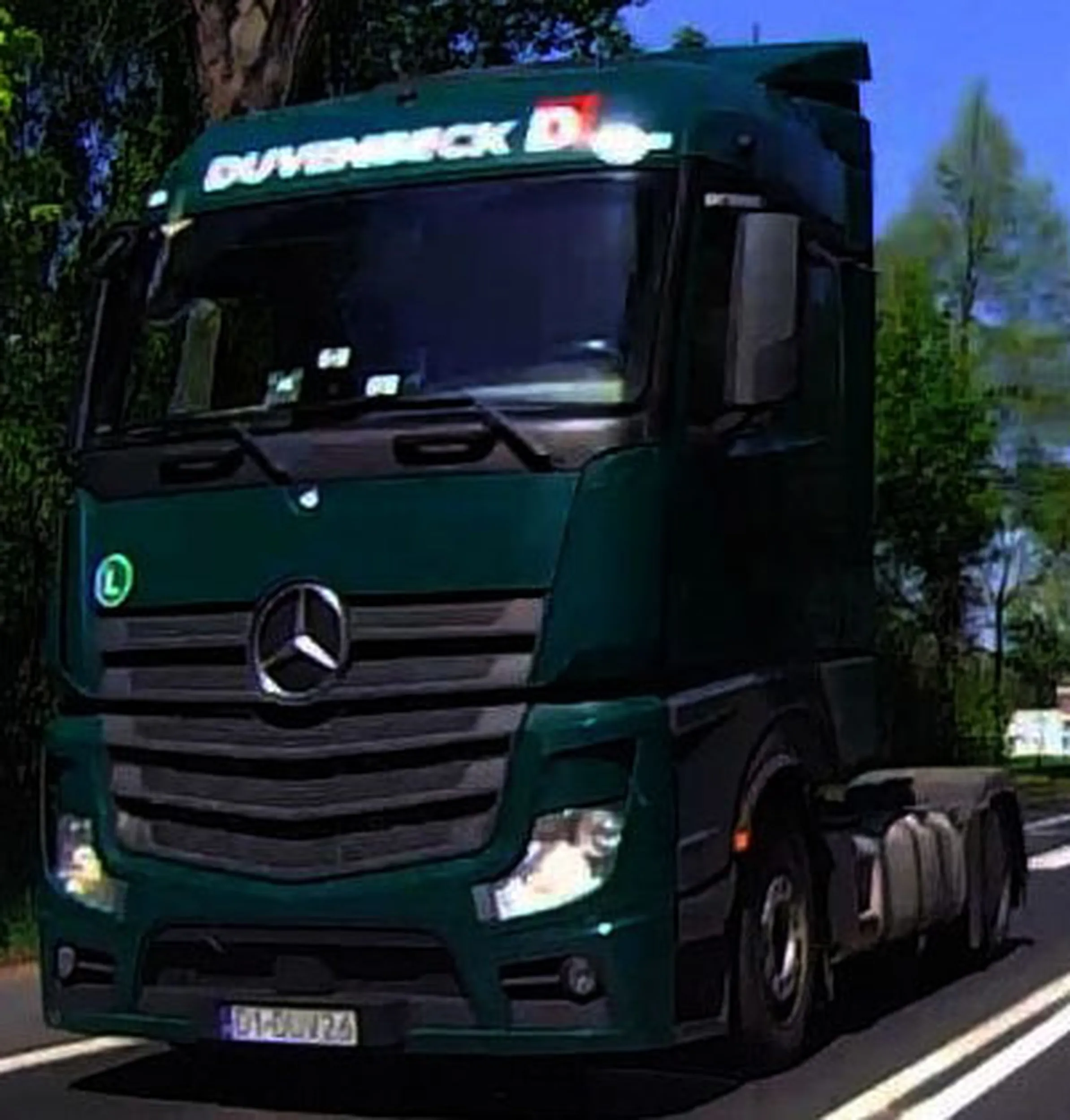 Fajny numer, blacha D1 DUV26