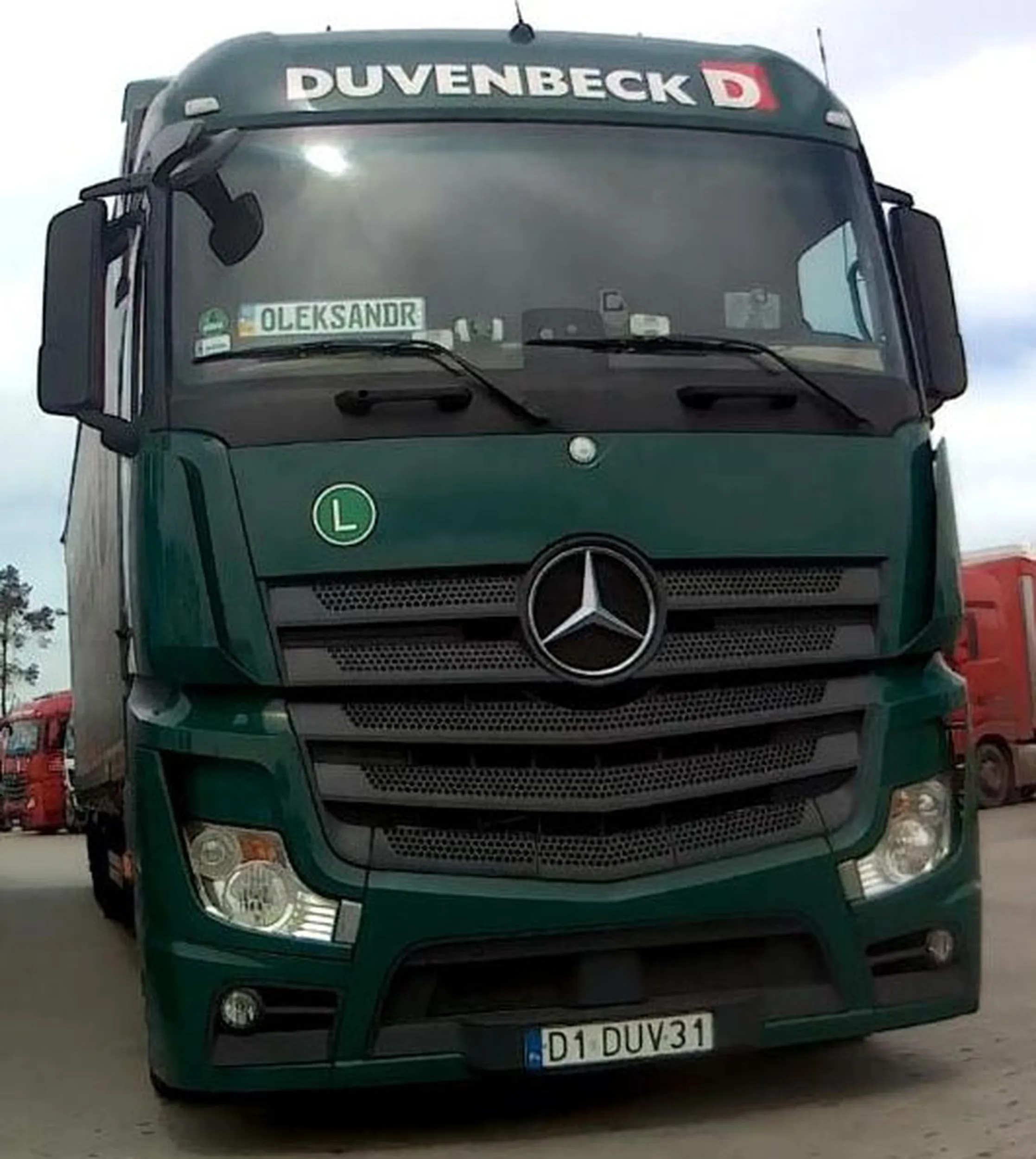 Fajny numer, blacha D1 DUV31