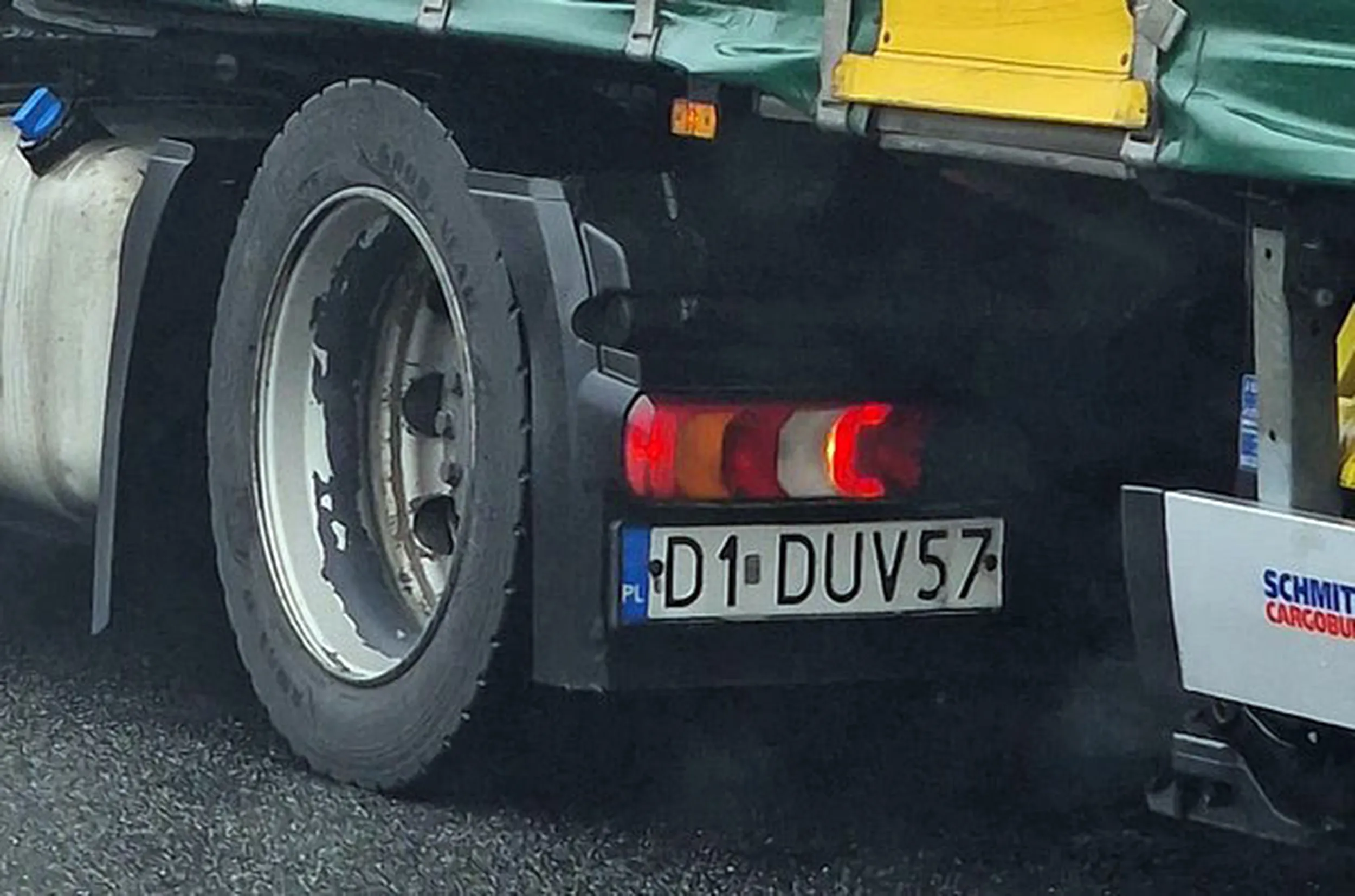 Fajny numer, blacha D1 DUV57