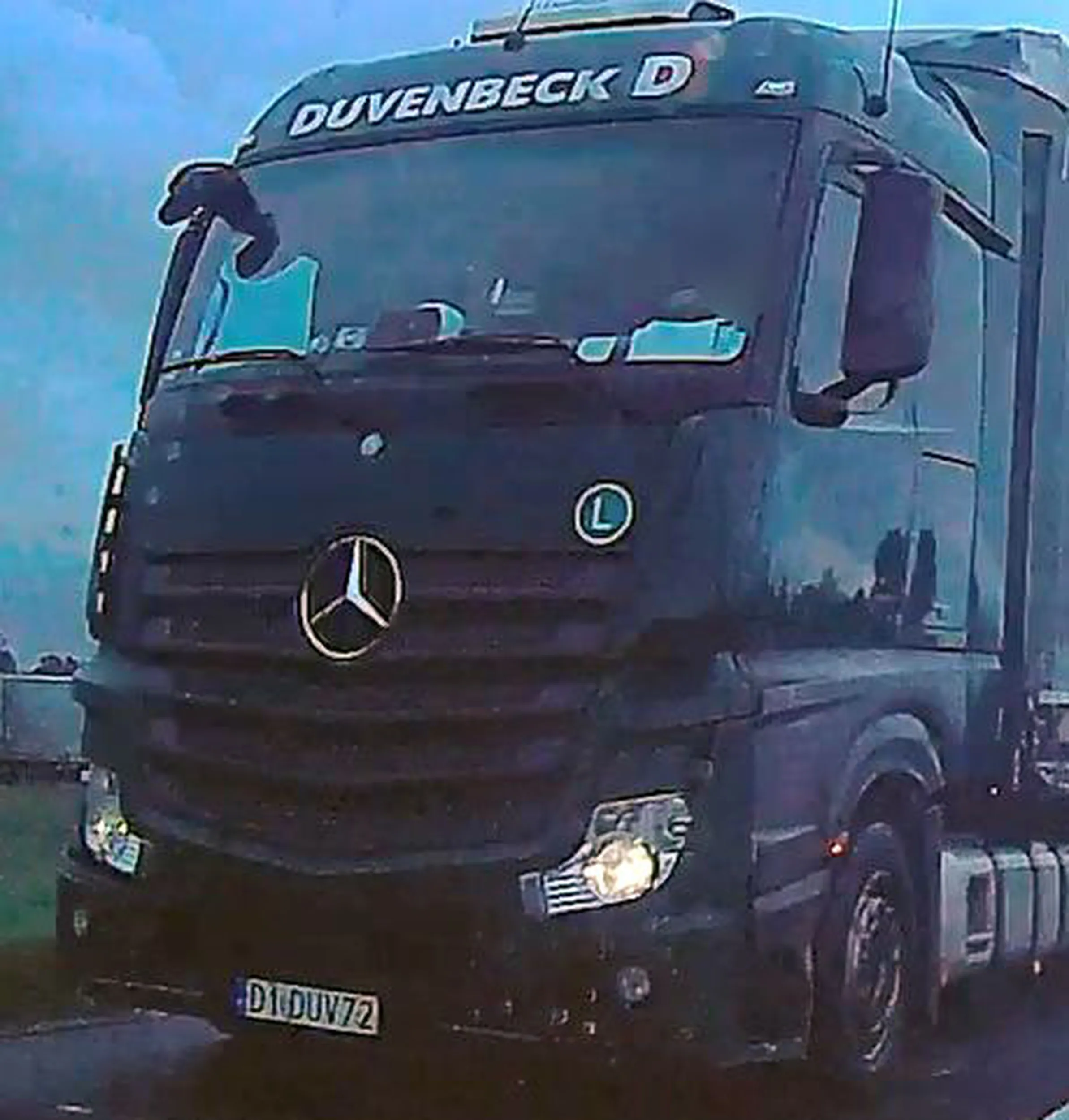 Fajny numer, blacha D1 DUV72