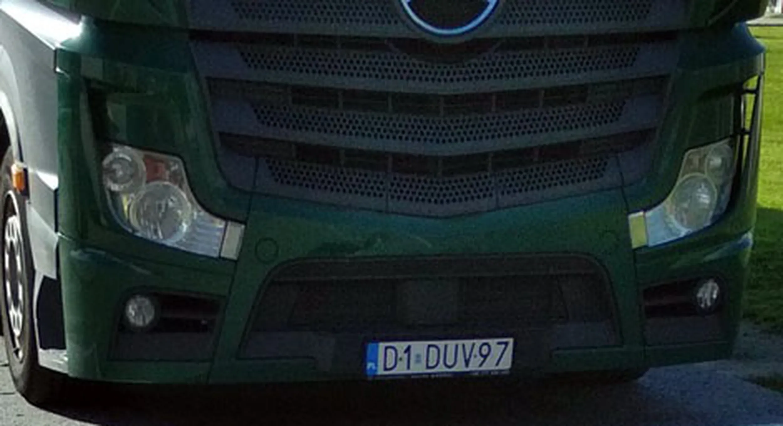 Fajny numer, blacha D1 DUV97