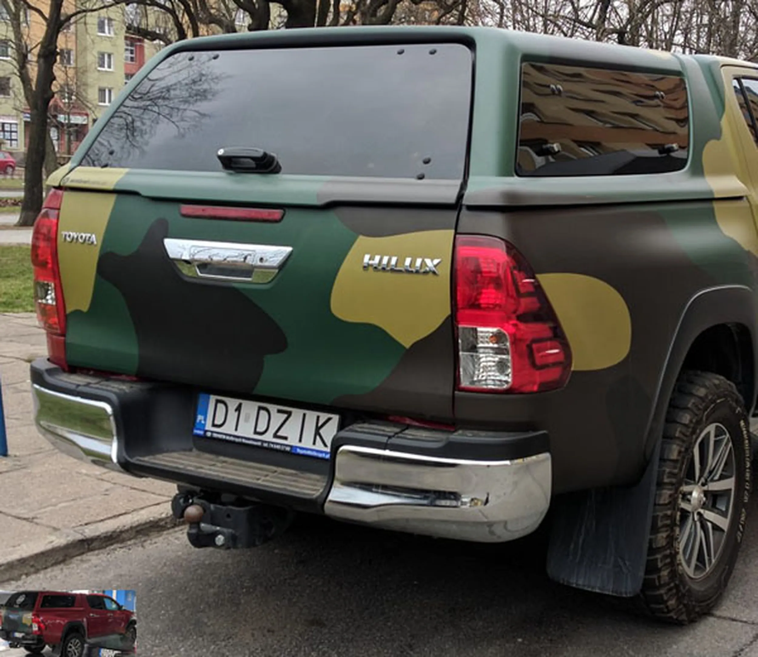 Fajny numer, blacha D1 DZIK