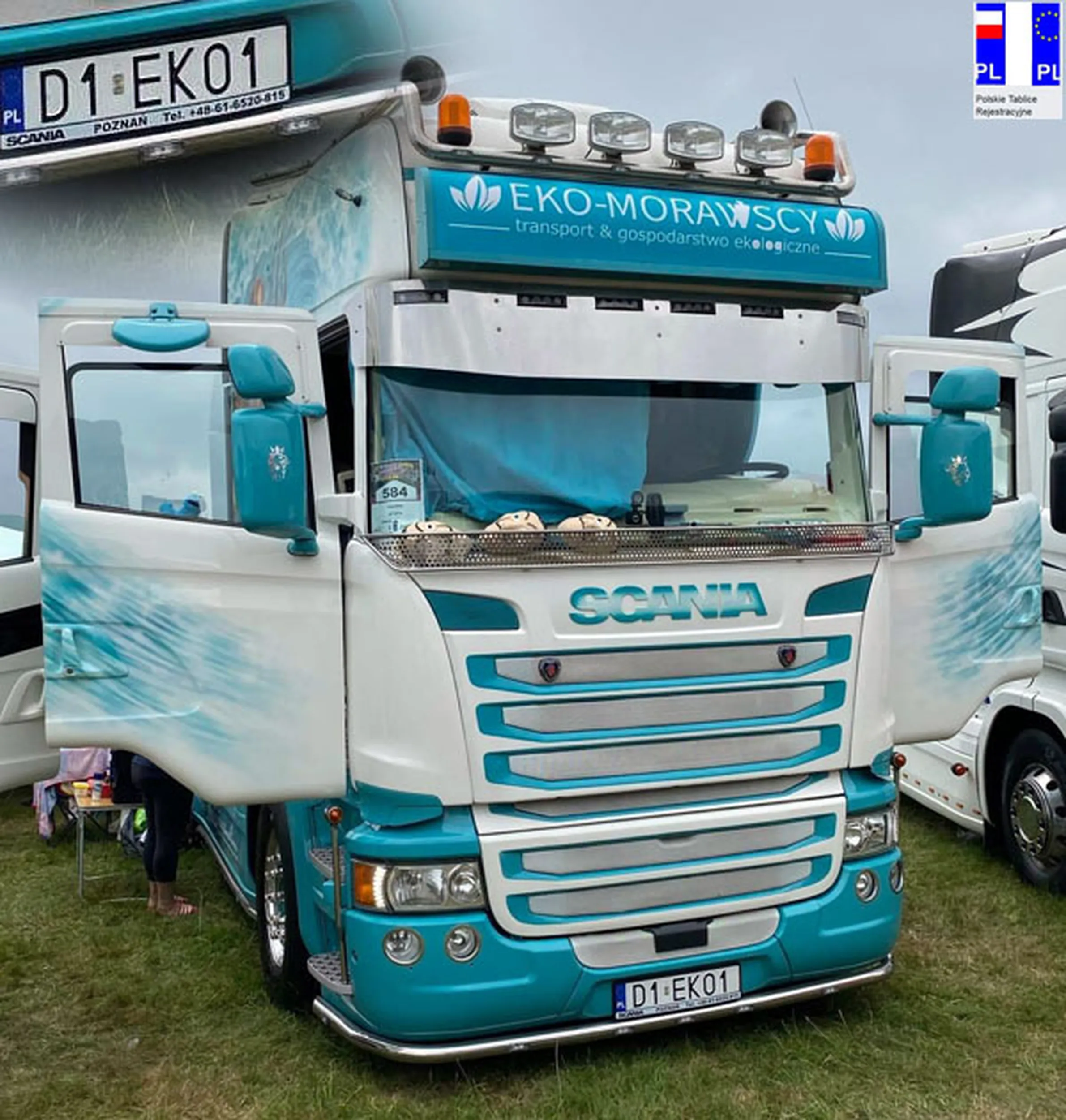 Fajny numer, blacha D1 EKO1