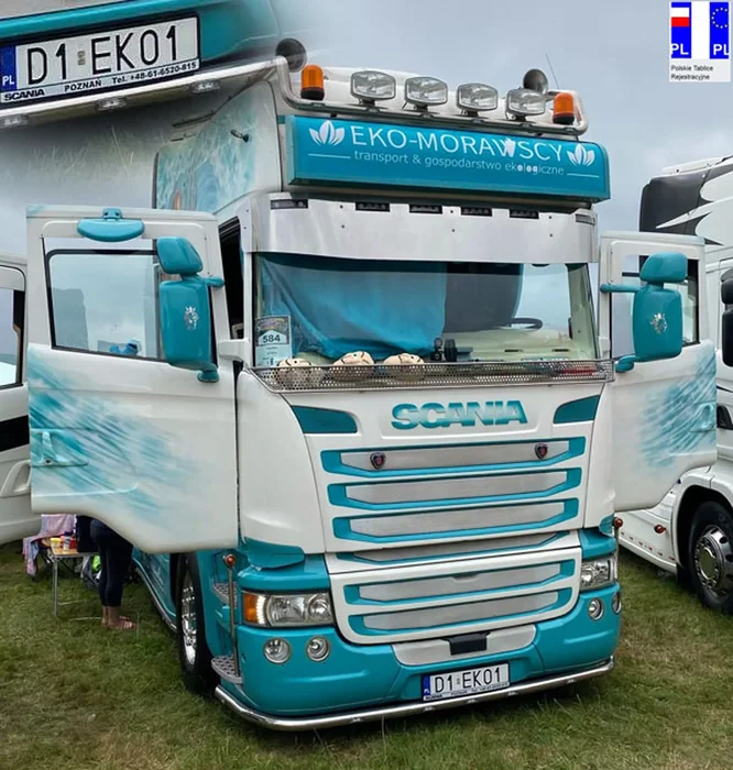 Fajny numer, blacha D1 EKO1