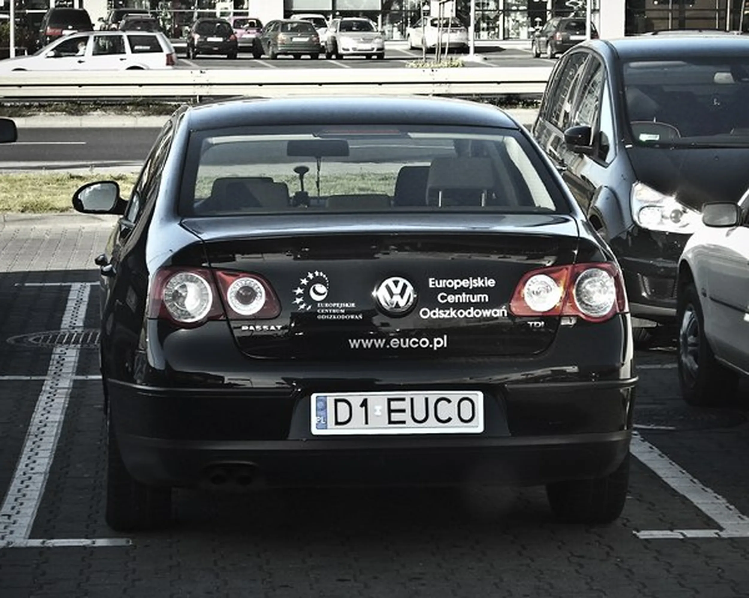 Fajny numer, blacha D1 EUCO