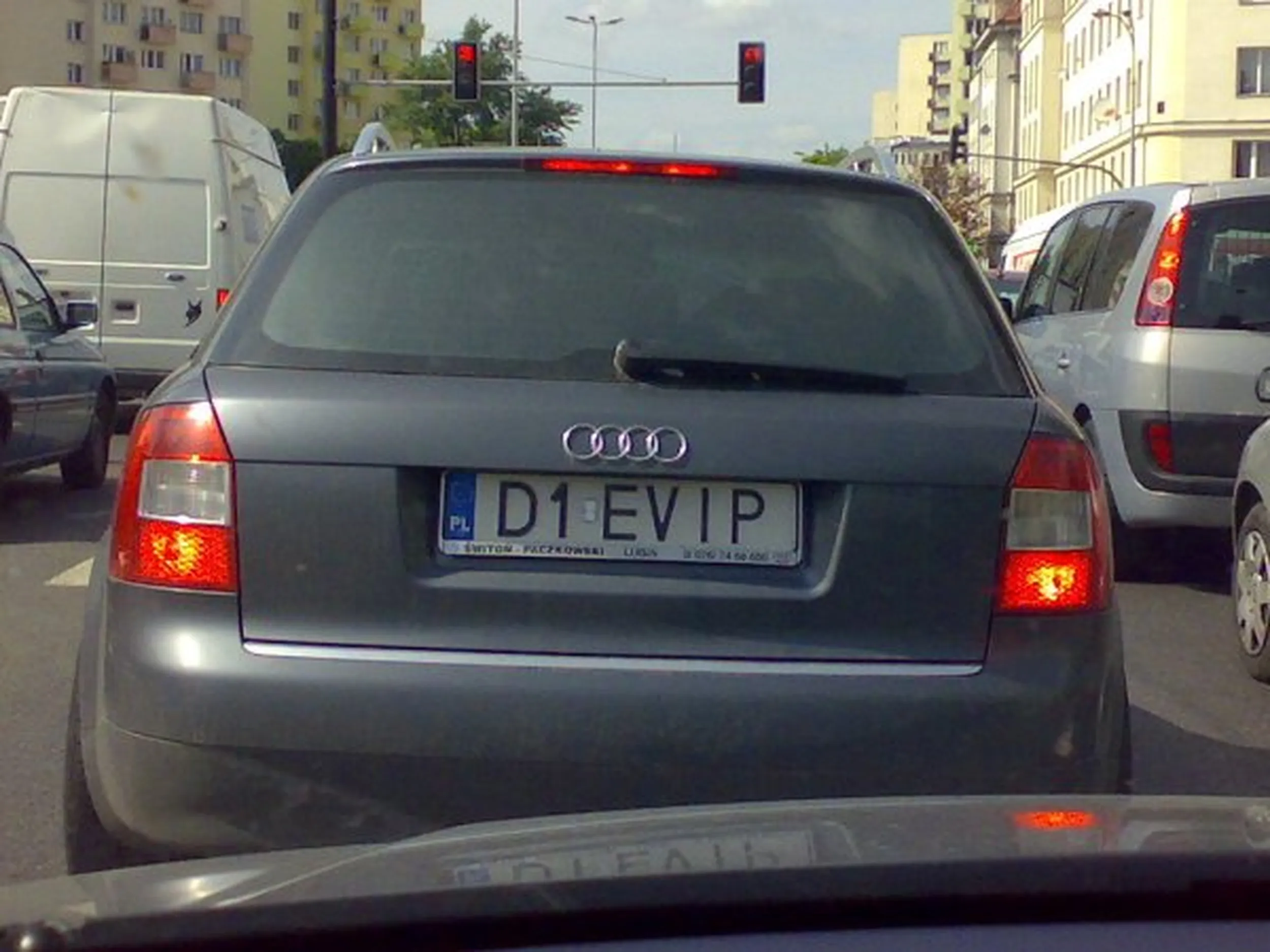 Fajny numer, blacha D1 EVIP