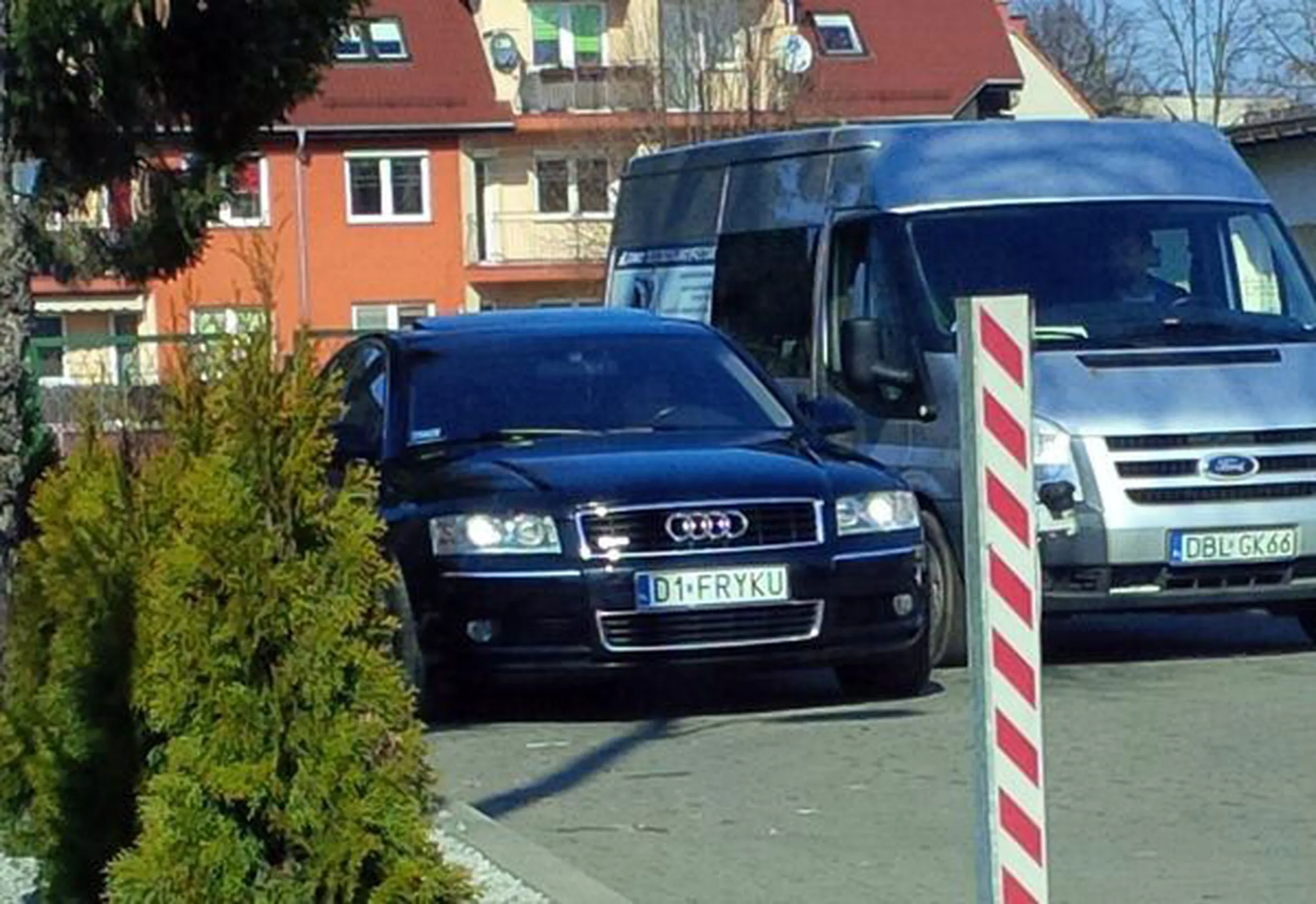 Fajny numer, blacha D1 FRYKU