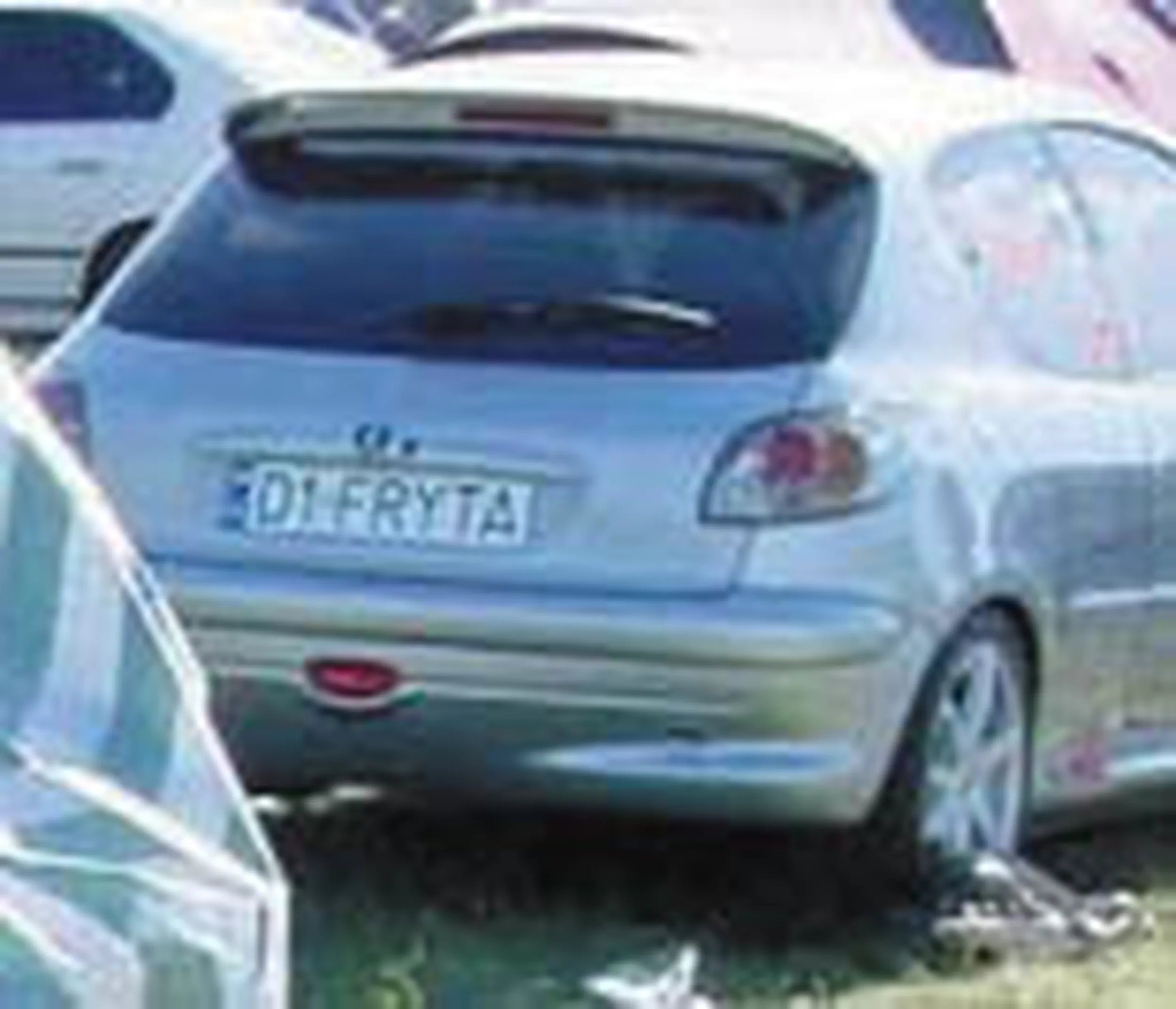 Fajny numer, blacha D1 FRYTA