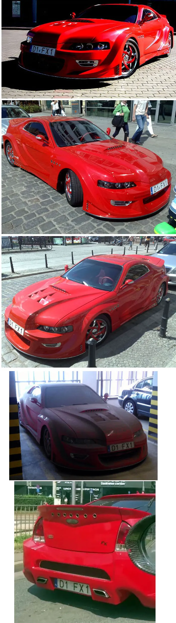 Fajny numer, blacha D1 FX1