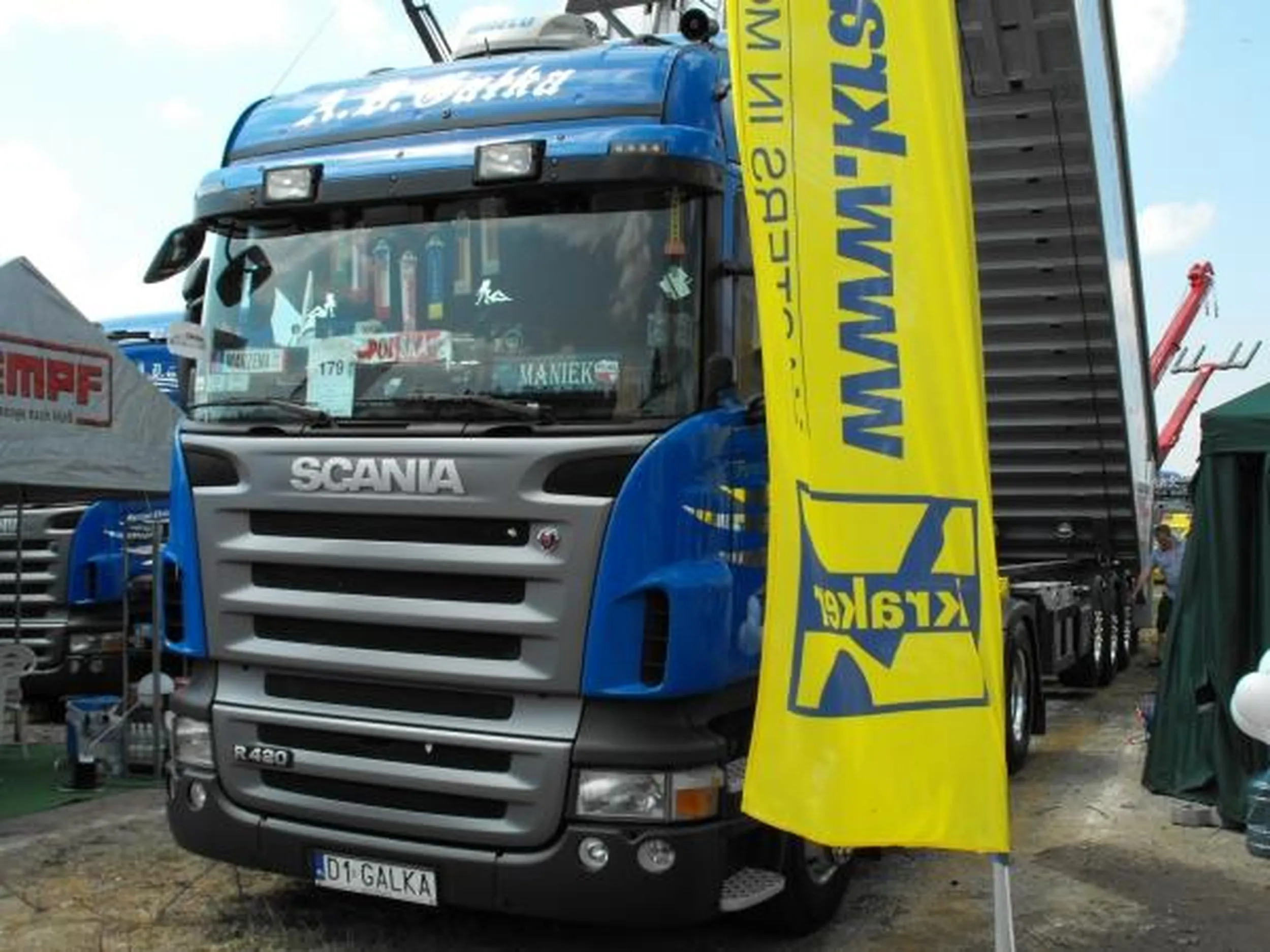 Fajny numer, blacha D1 GALKA