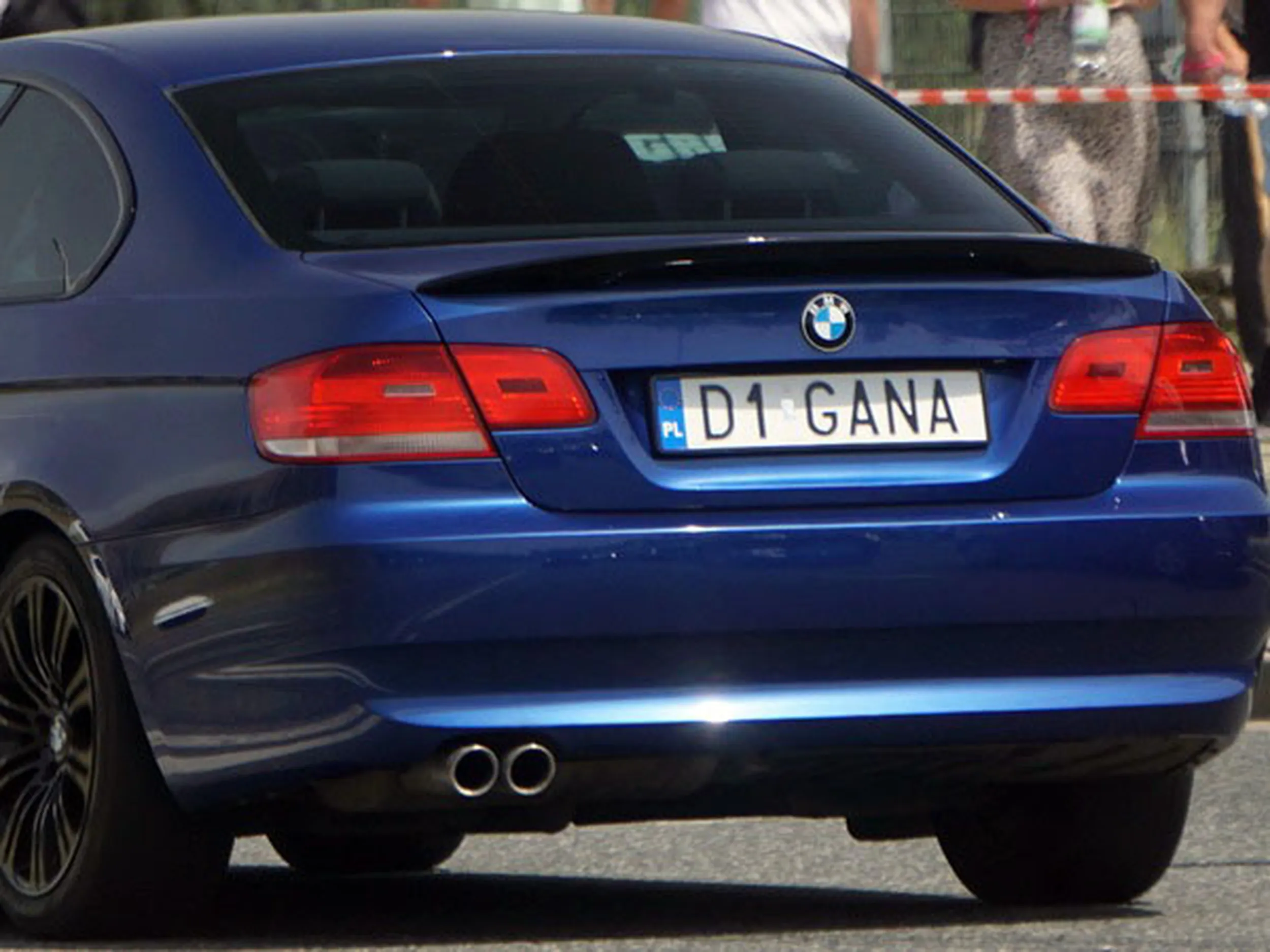 Fajny numer, blacha D1 GANA