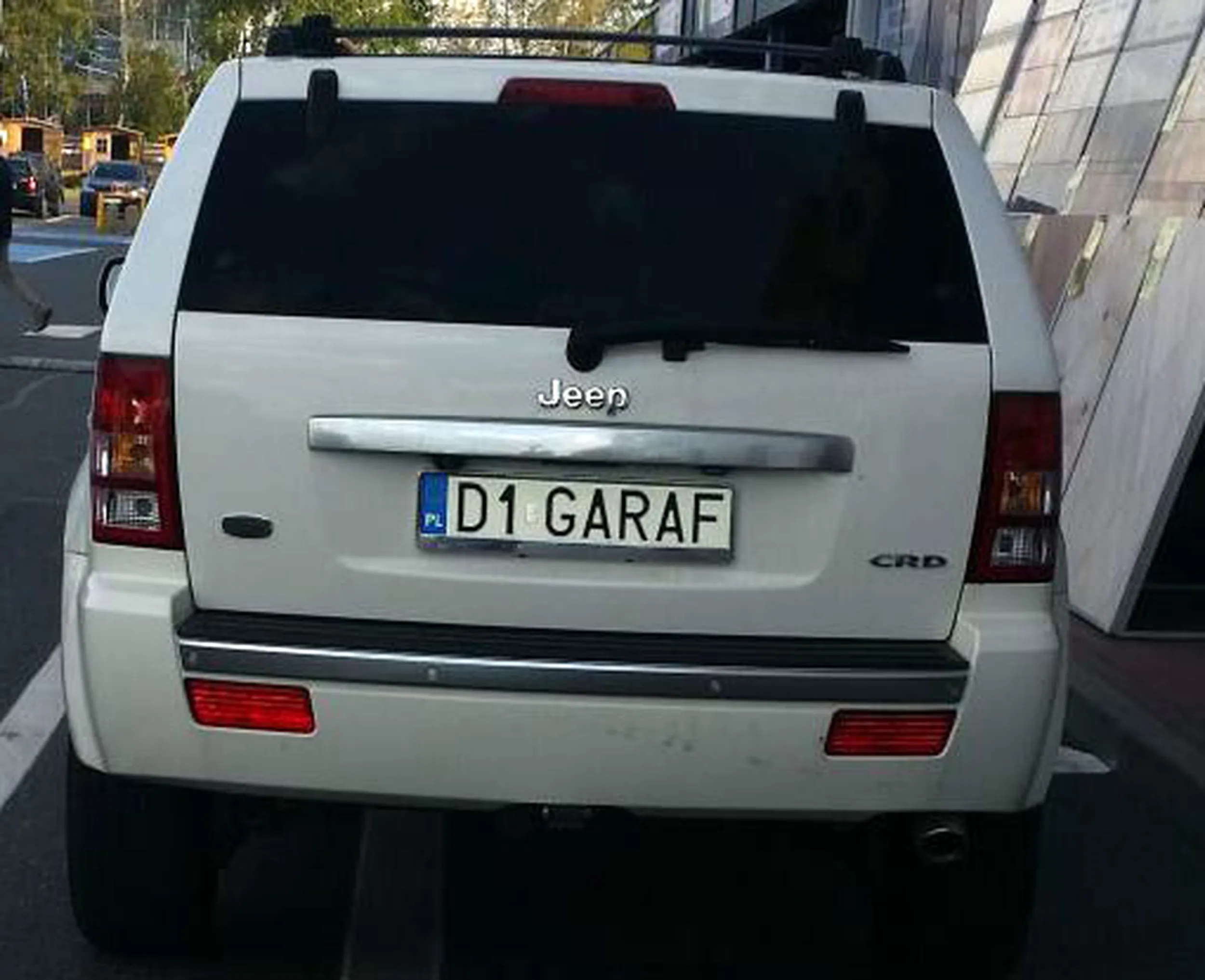 Fajny numer, blacha D1 GARAF
