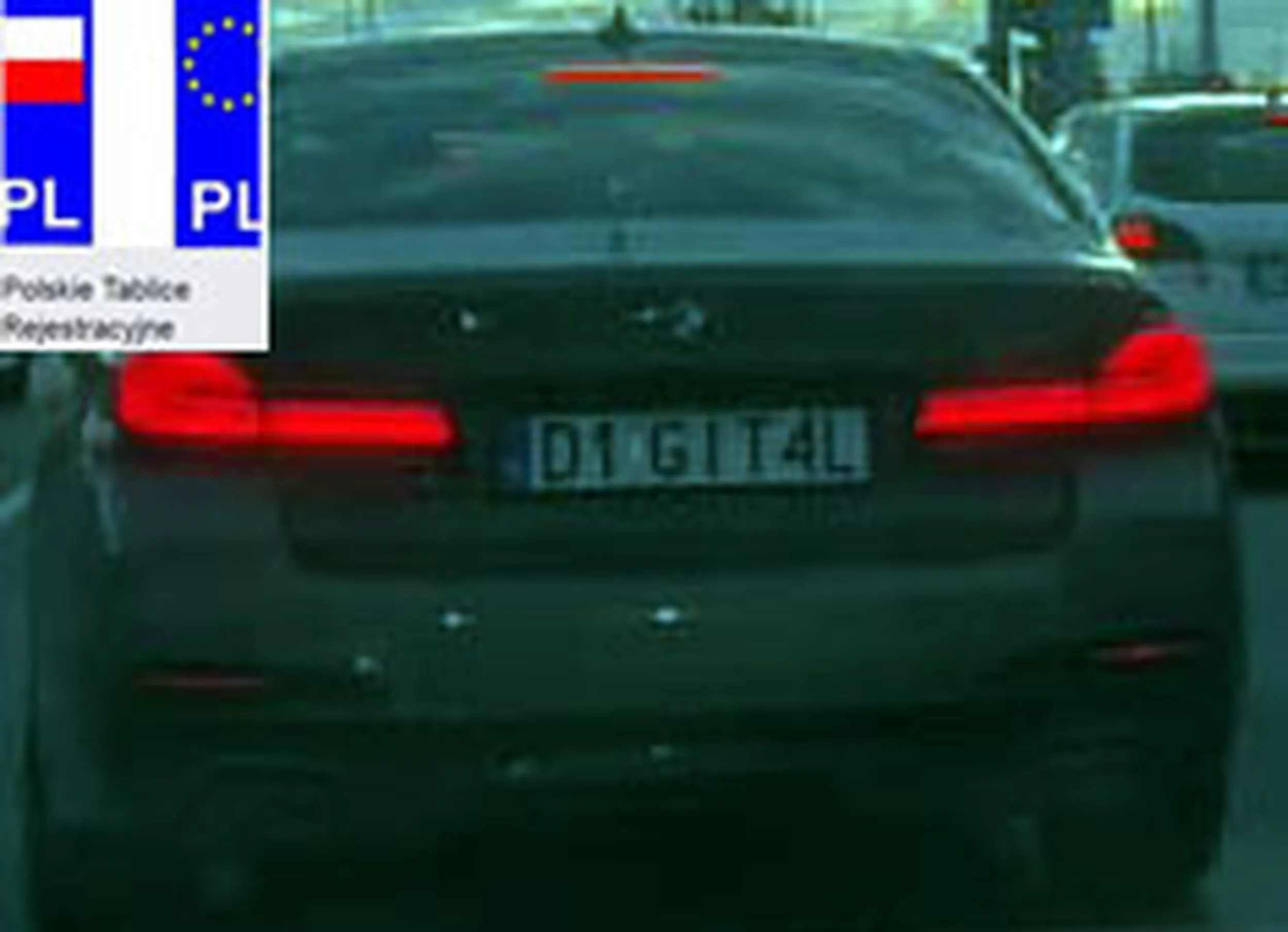 Fajny numer, blacha D1 GIT4L