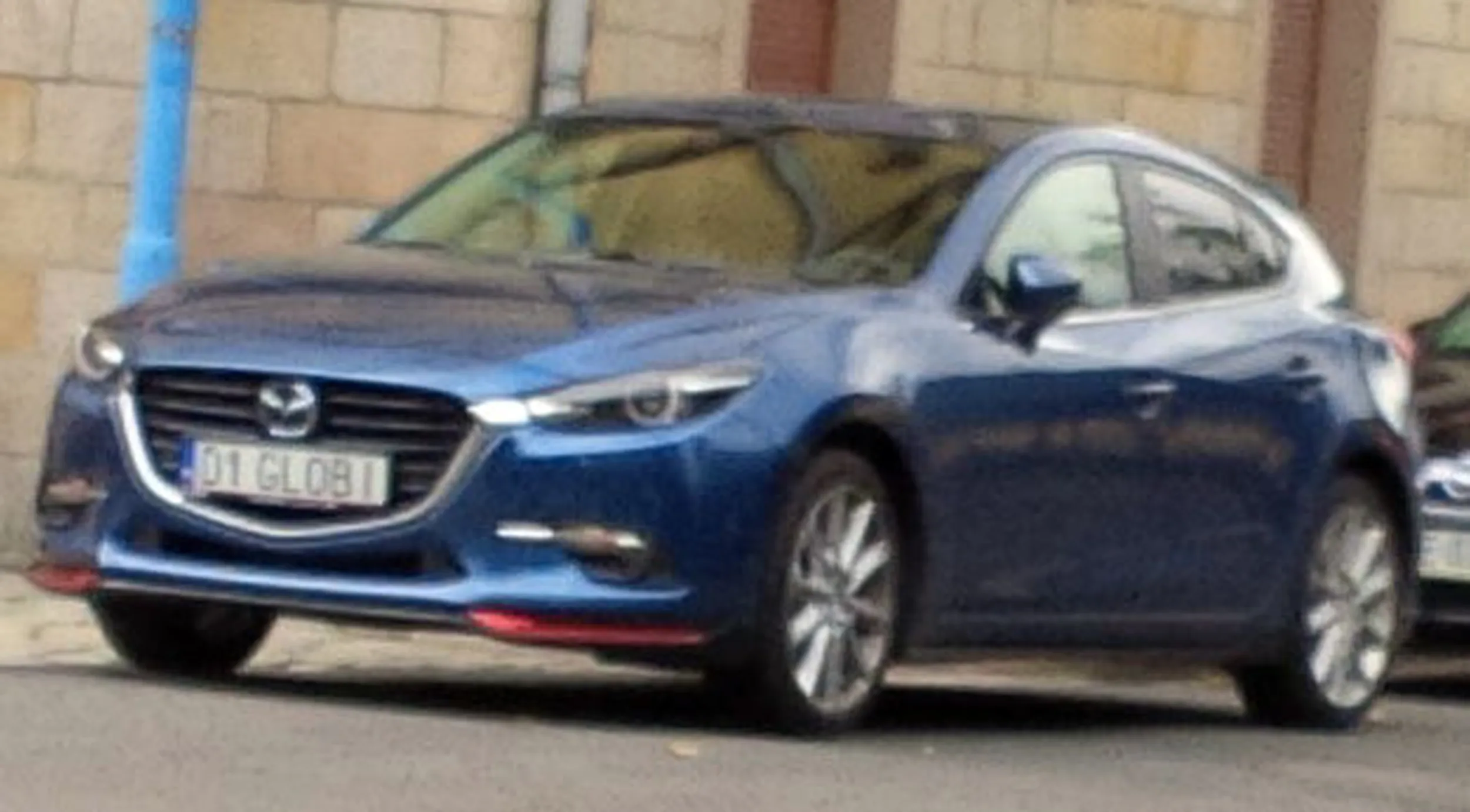 Fajny numer, blacha D1 GLOBI