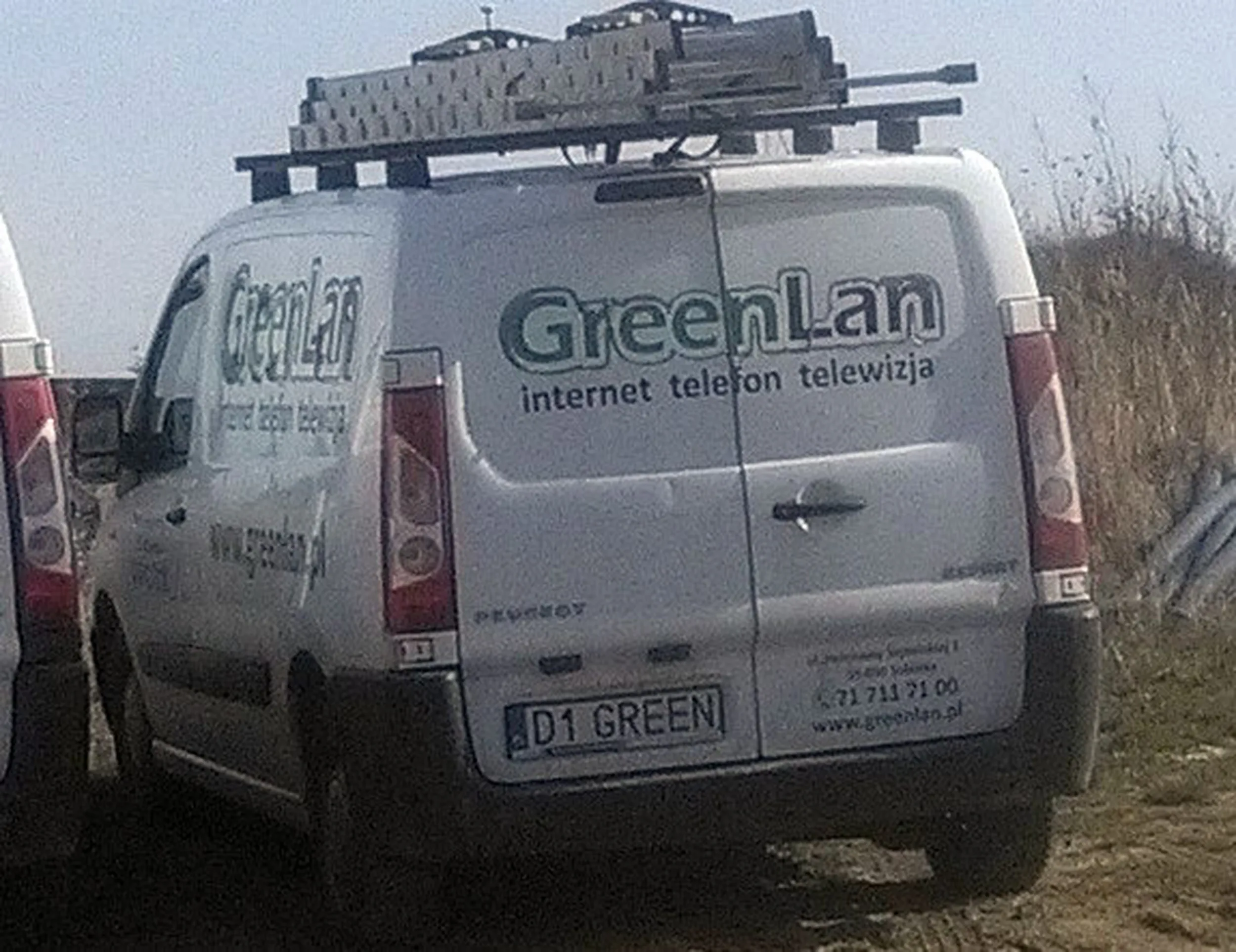 Fajny numer, blacha D1 GREEN