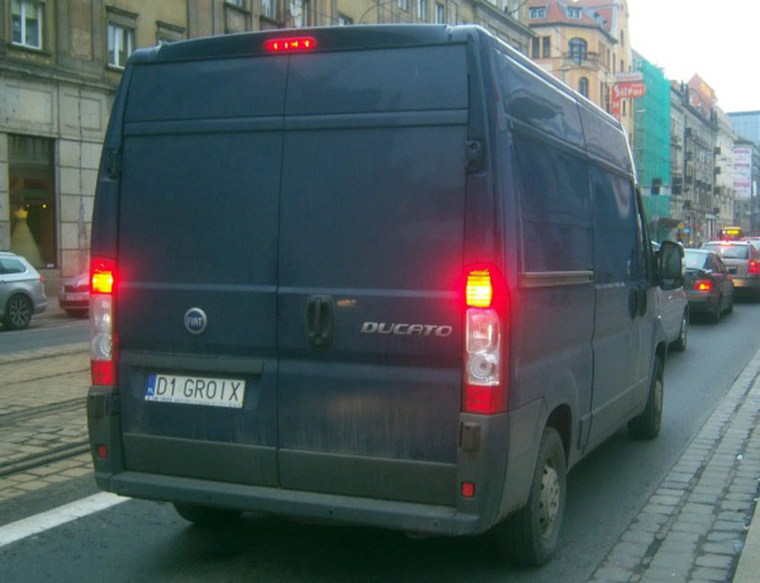 Fajny numer, blacha D1 GROIX