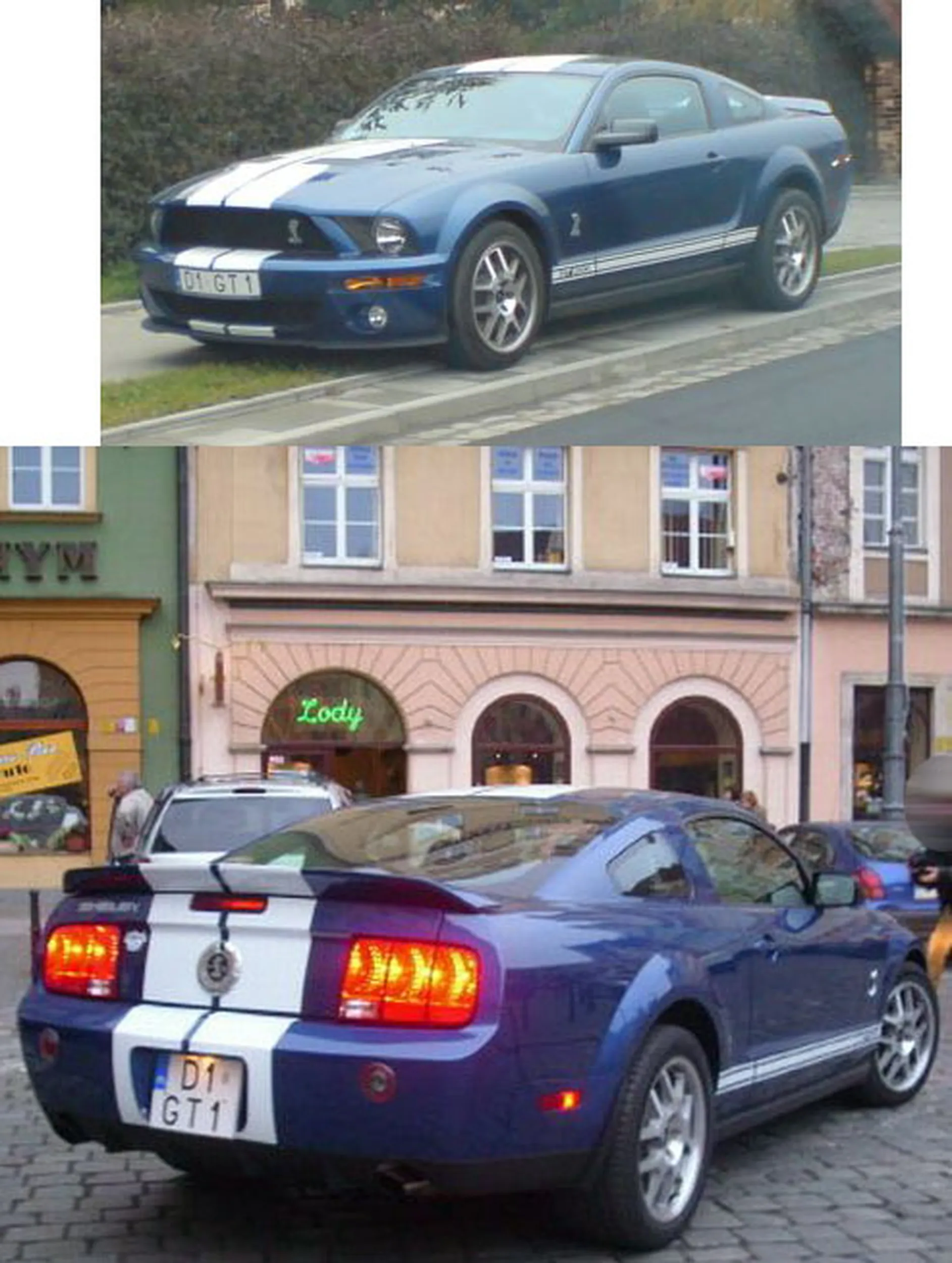 Fajny numer, blacha D1 GT1