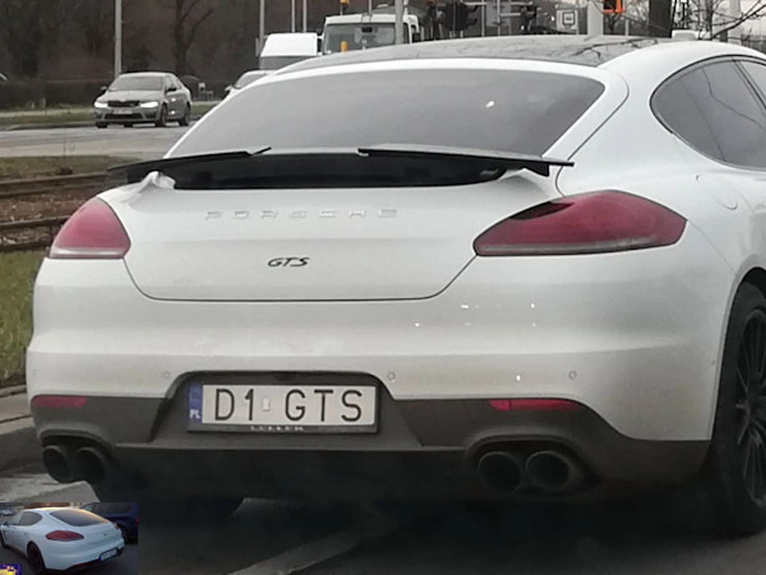 Fajny numer, blacha D1 GTS