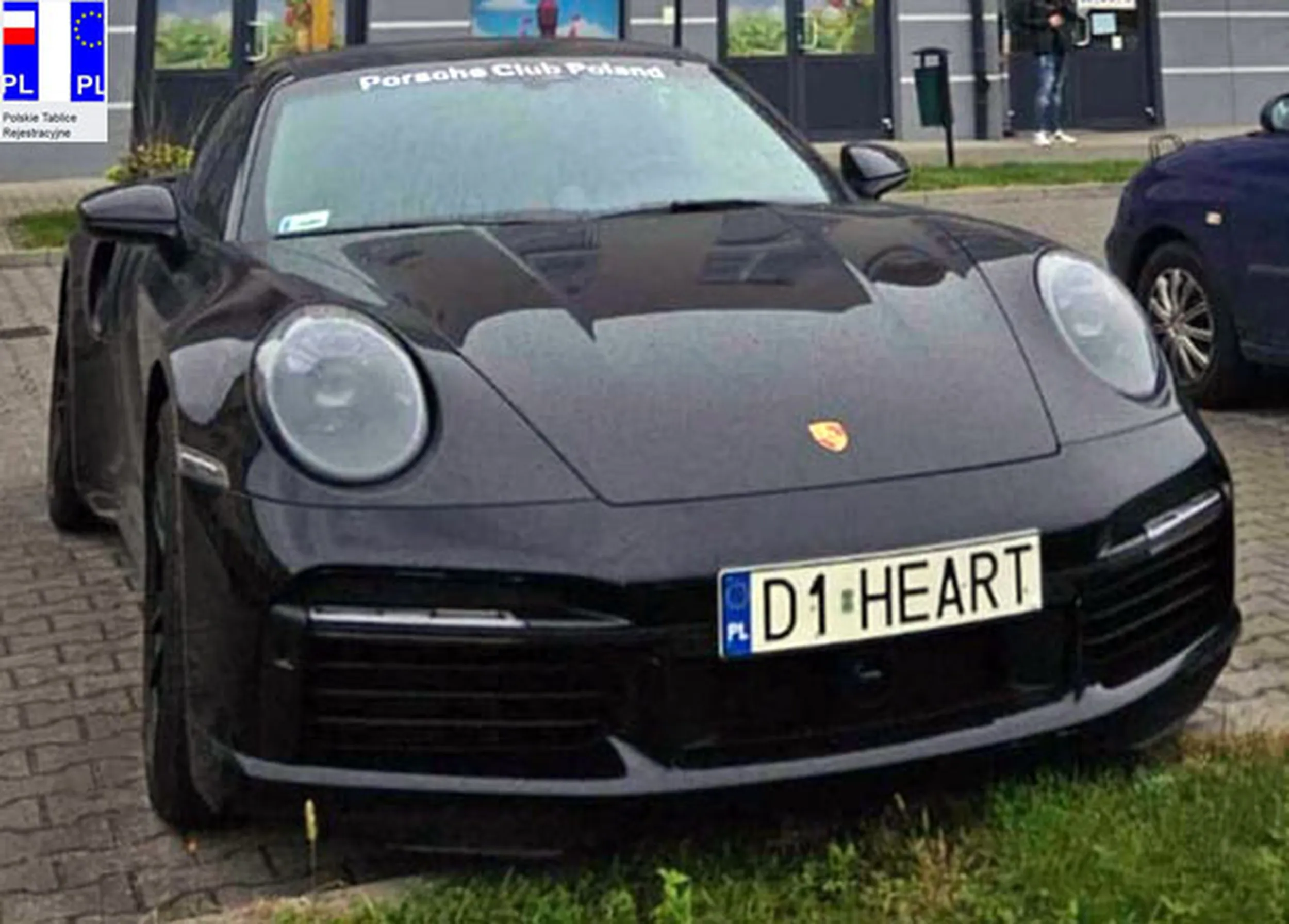 Fajny numer, blacha D1 HEART