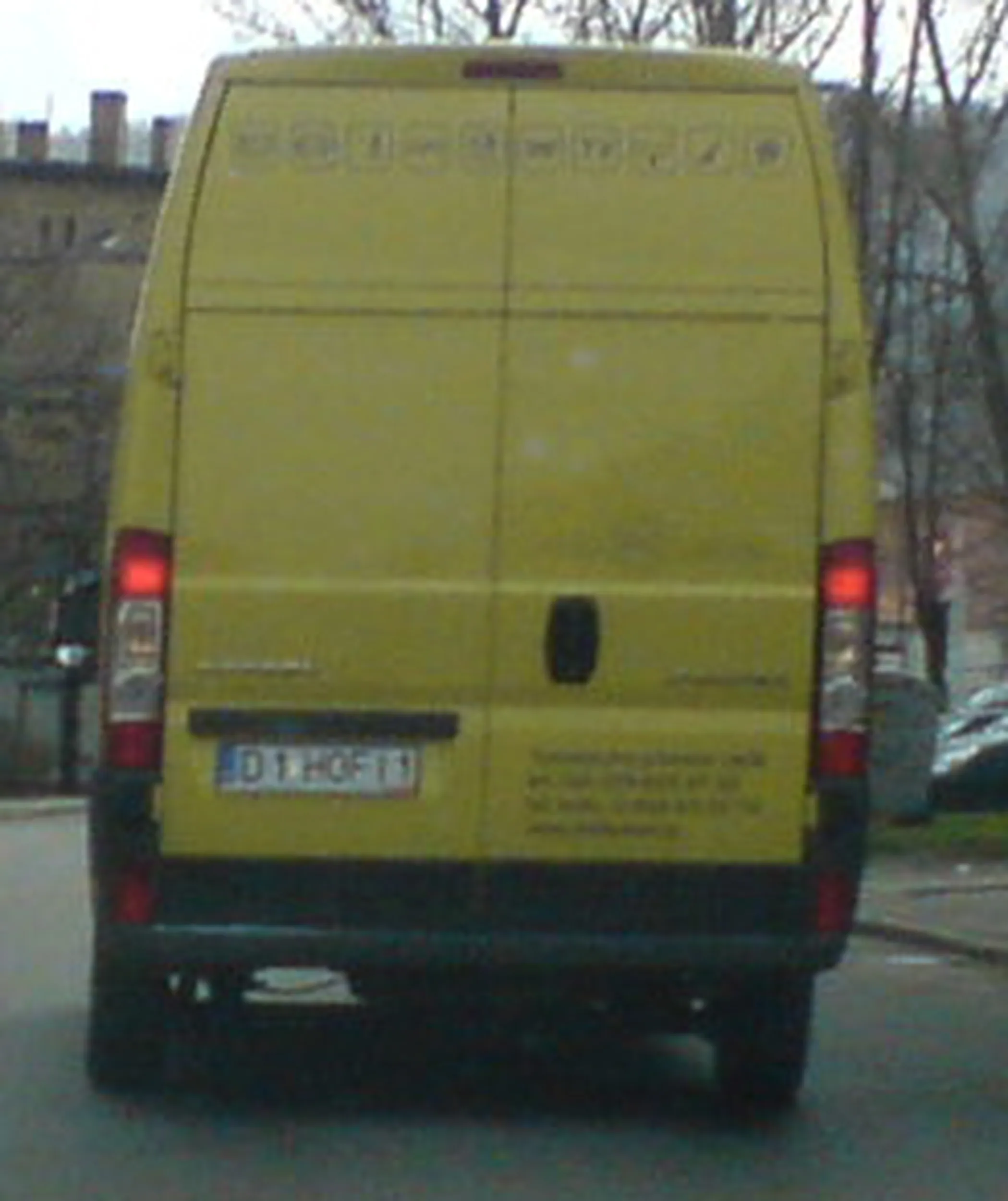 Fajny numer, blacha D1 HOFI1