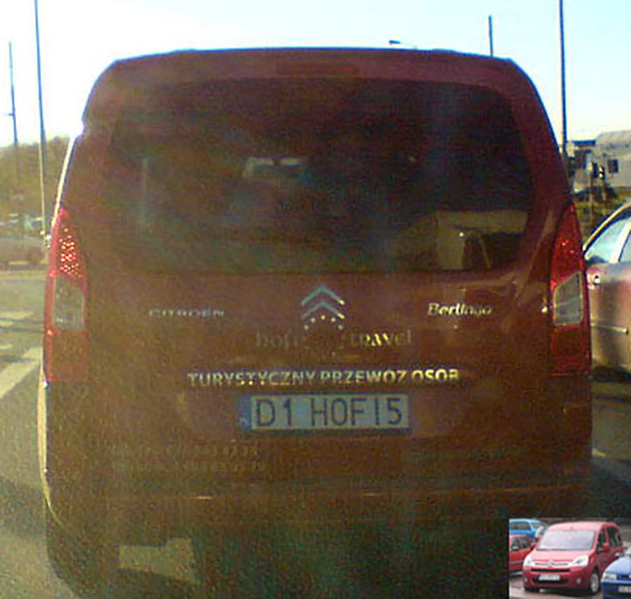 Fajny numer, blacha D1 HOFI5