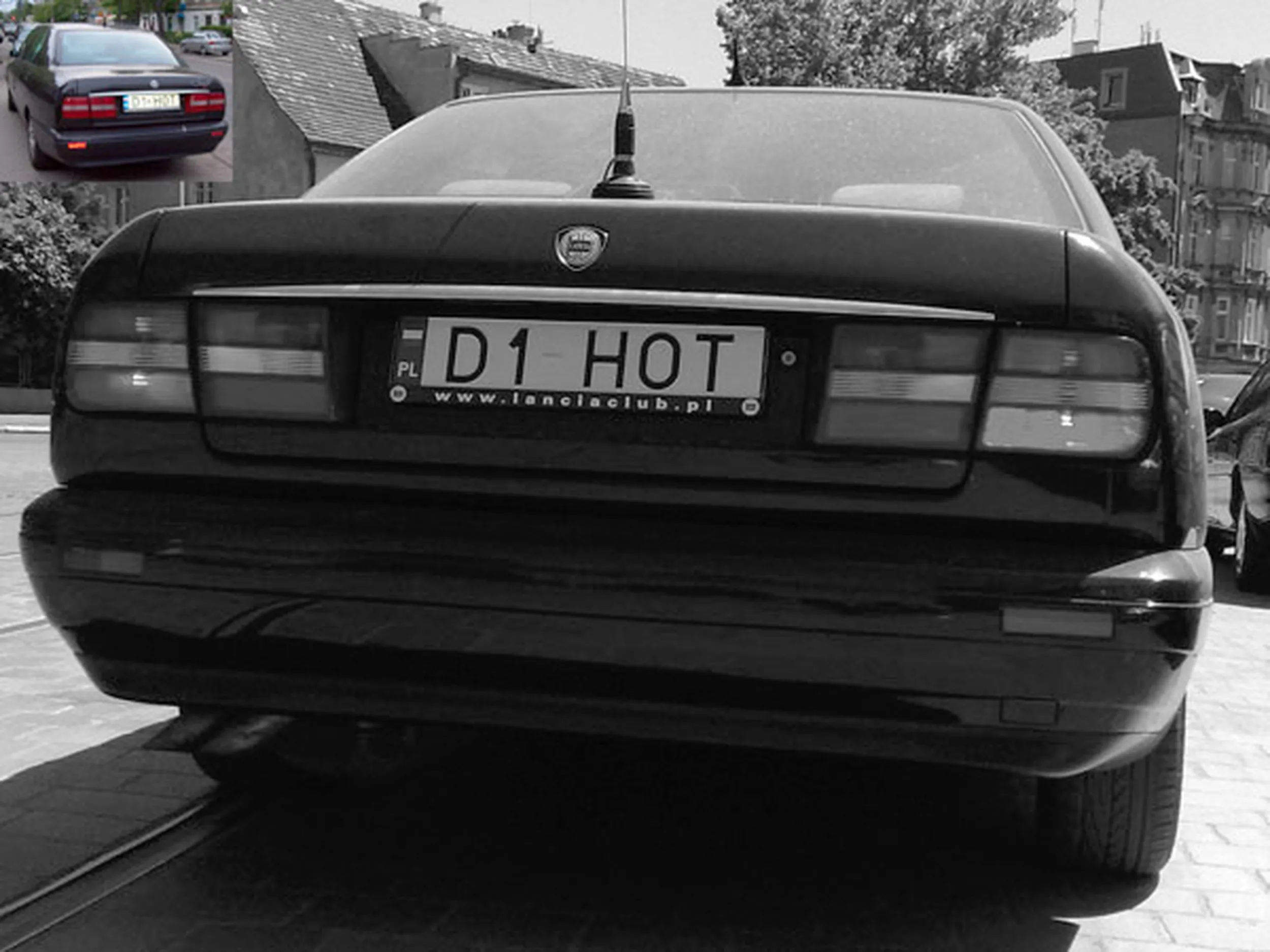 Fajny numer, blacha D1 HOT