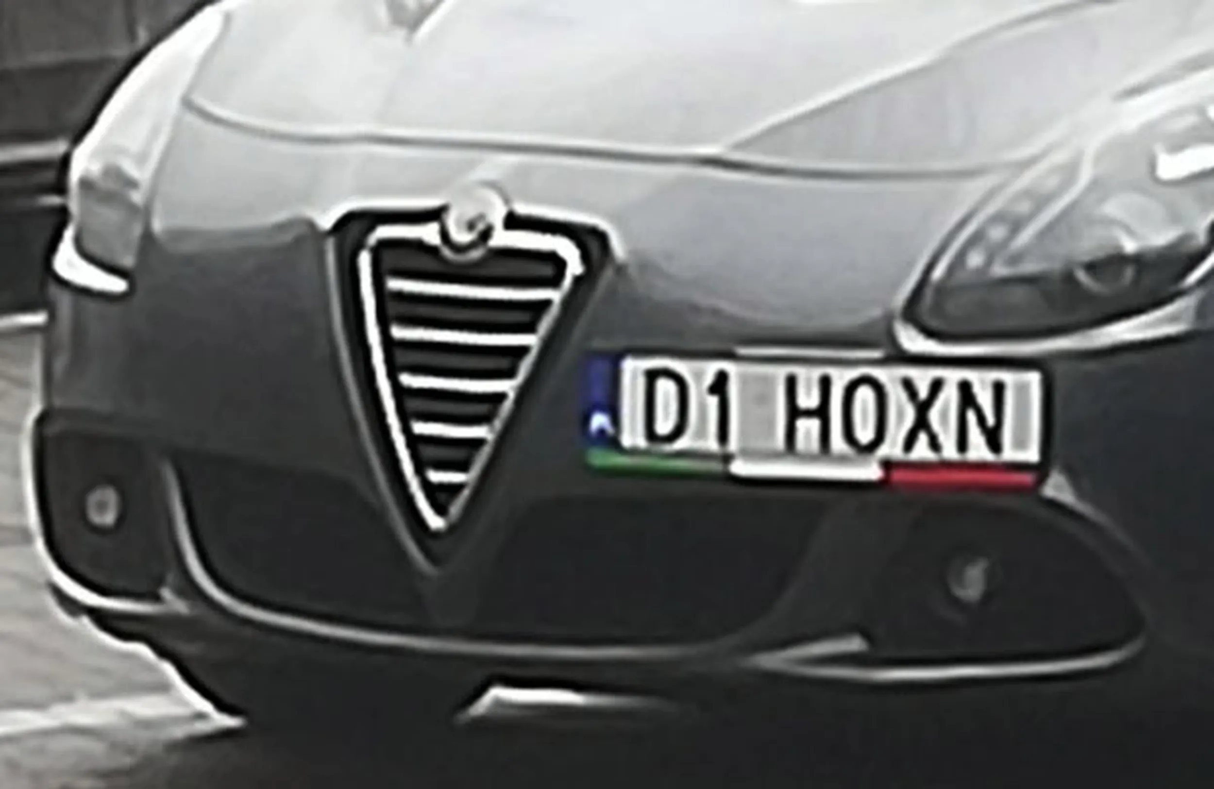 Fajny numer, blacha D1 HOXN