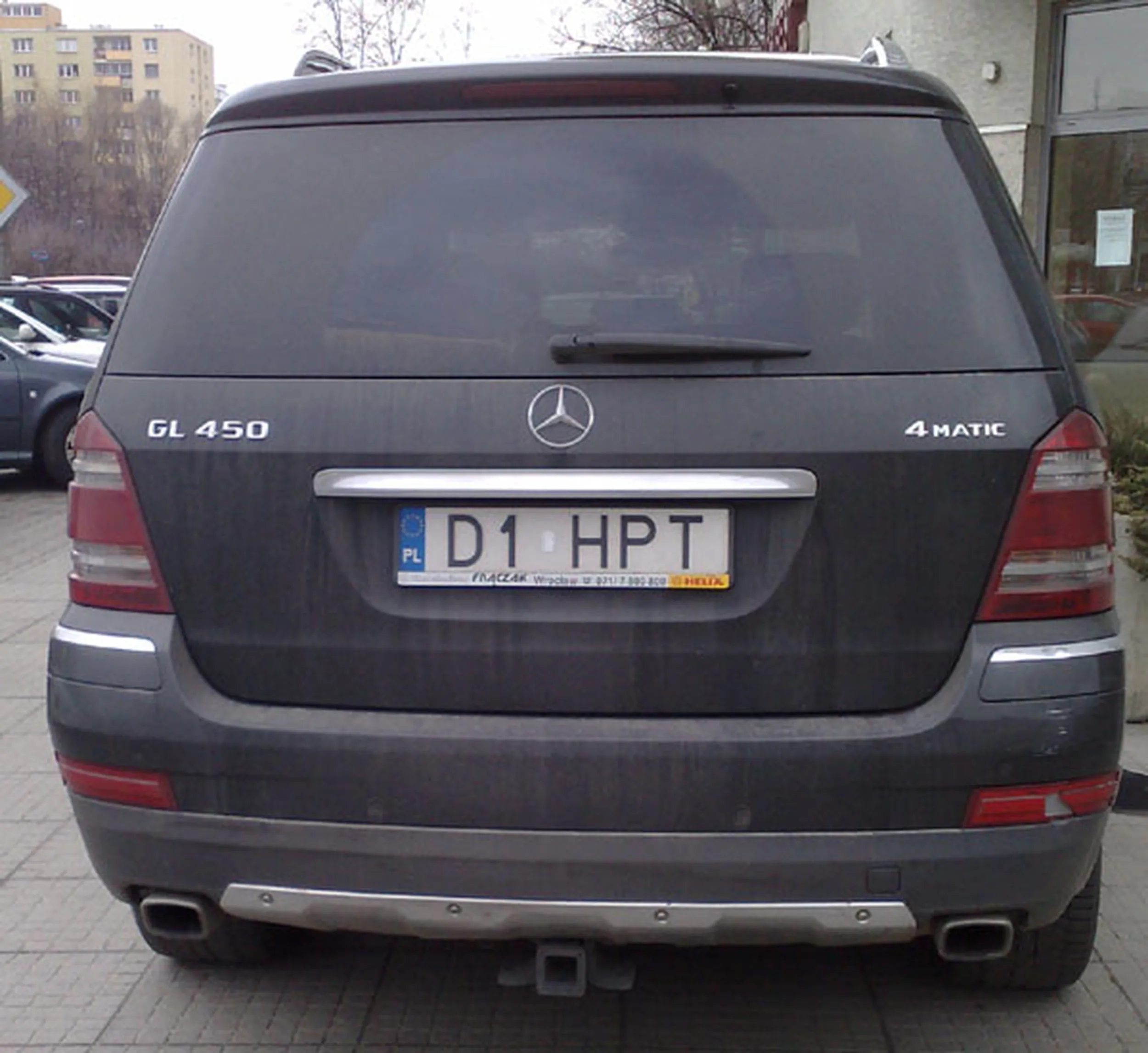 Fajny numer, blacha D1 HPT