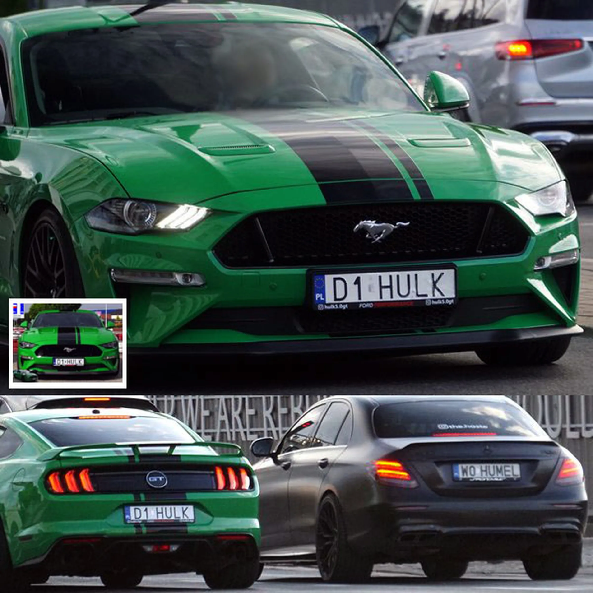 Fajny numer, blacha D1 HULK