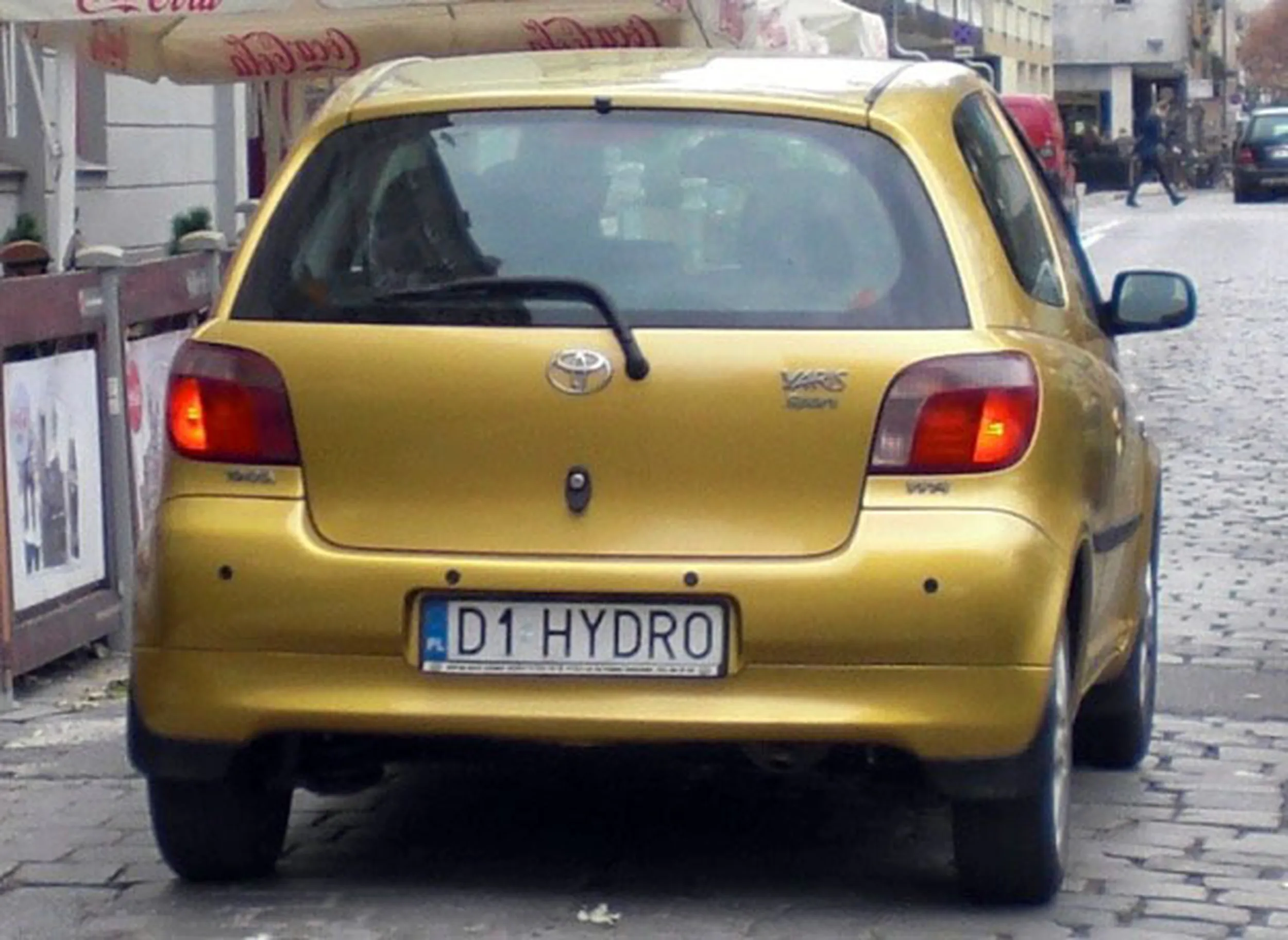 Fajny numer, blacha D1 HYDRO