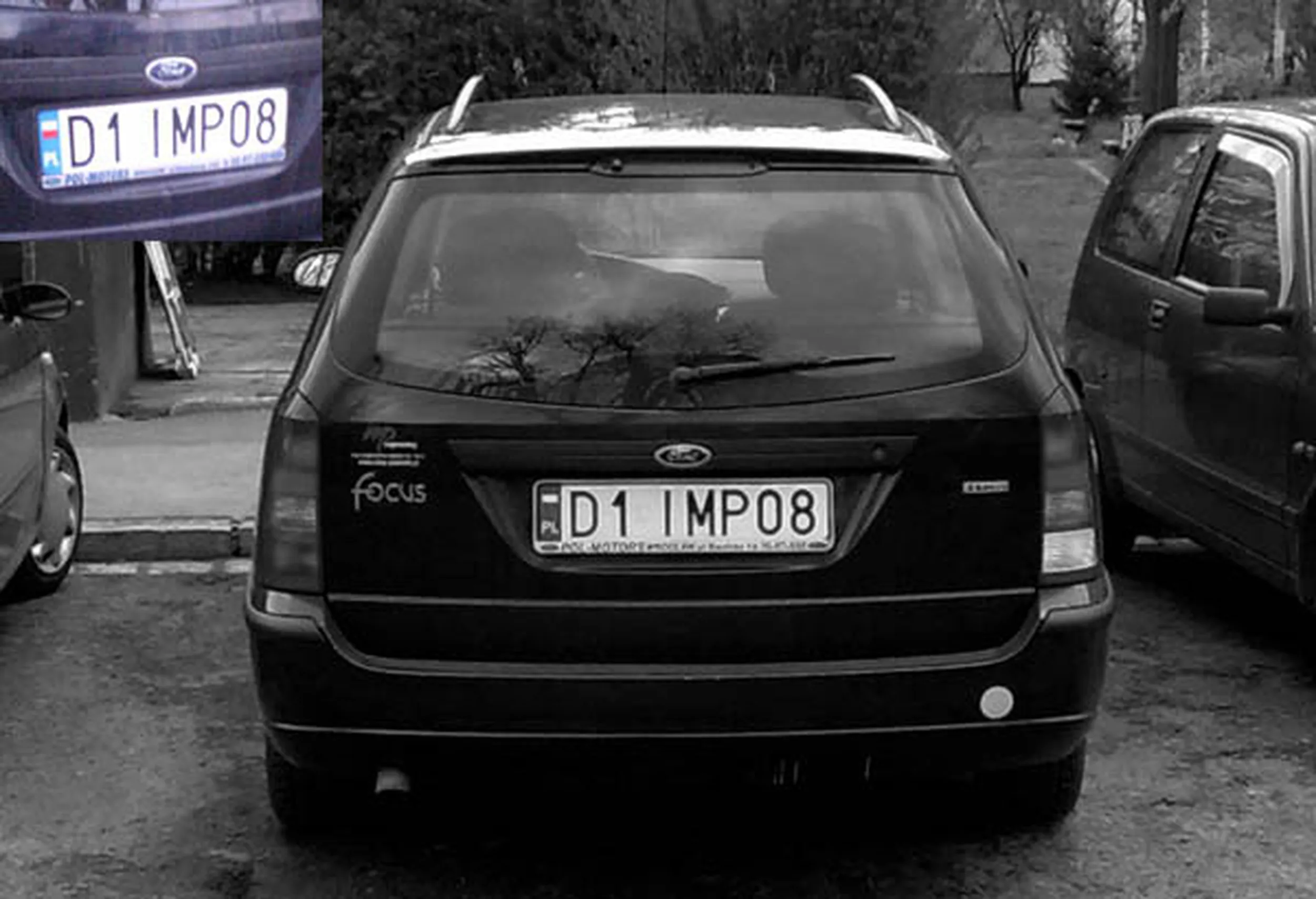 Fajny numer, blacha D1 IMP08