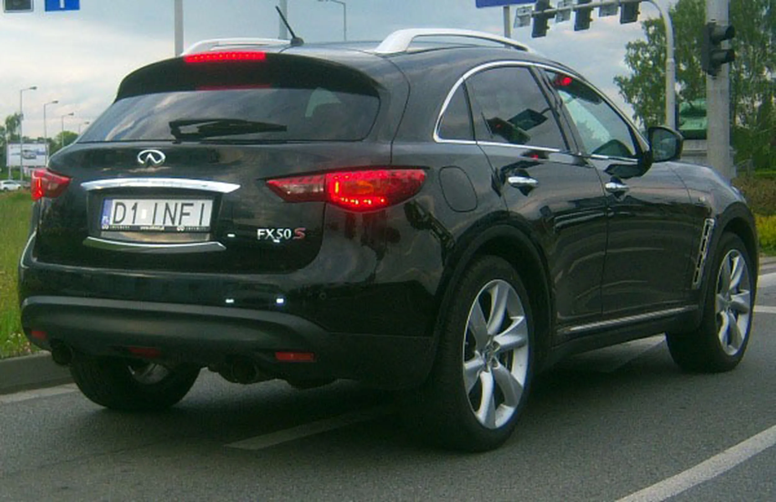 Fajny numer, blacha D1 INFI