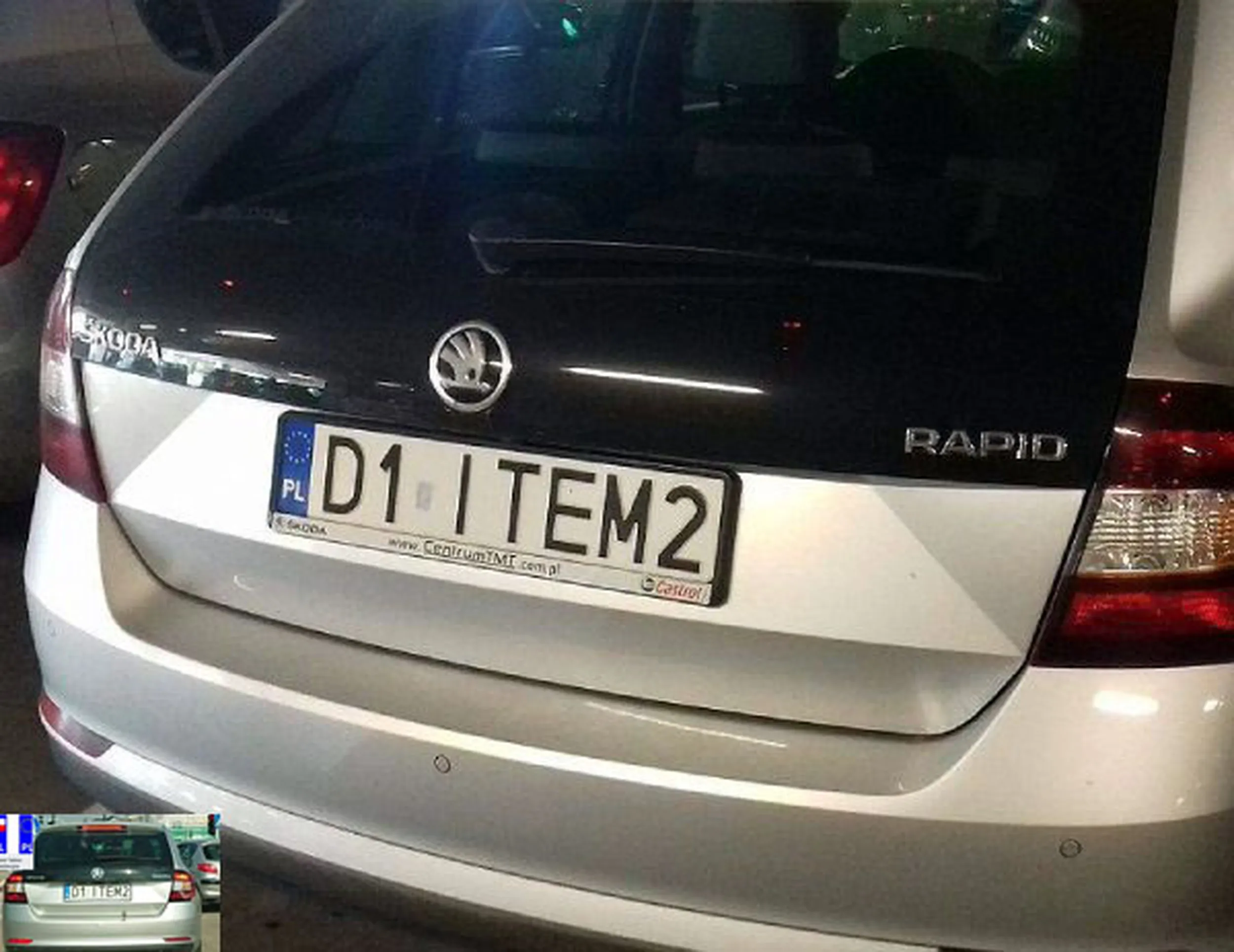 Fajny numer, blacha D1 ITEM2