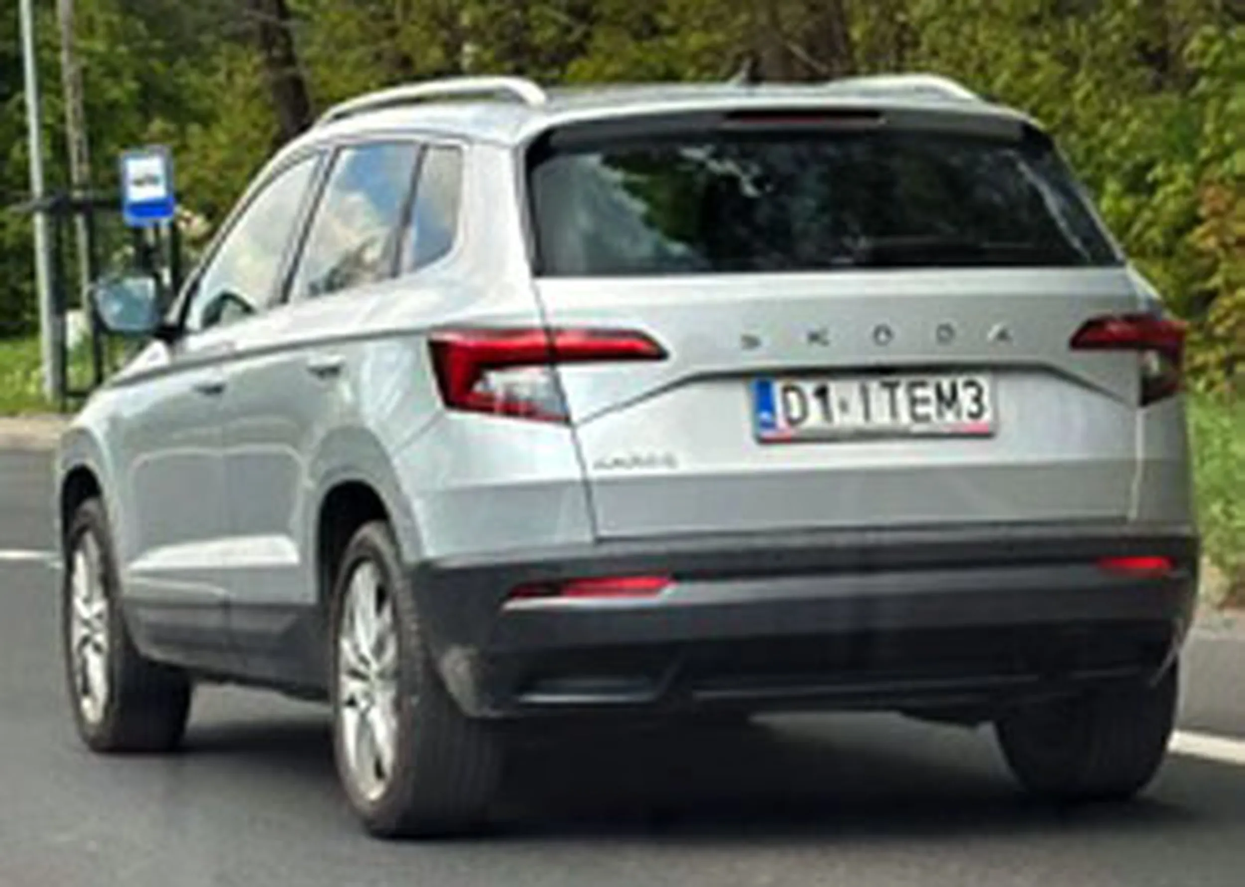 Fajny numer, blacha D1 ITEM3