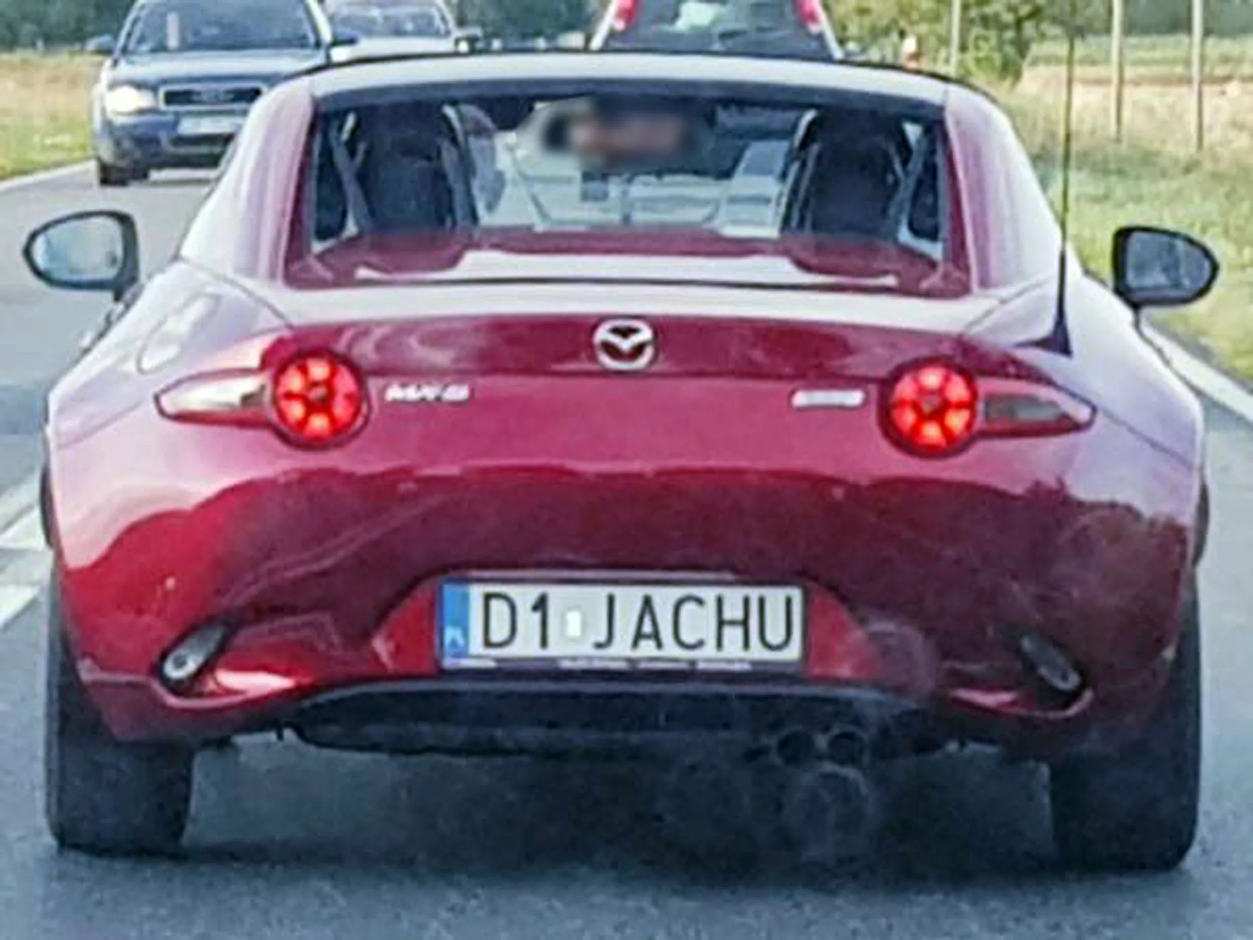Fajny numer, blacha D1 JACHU