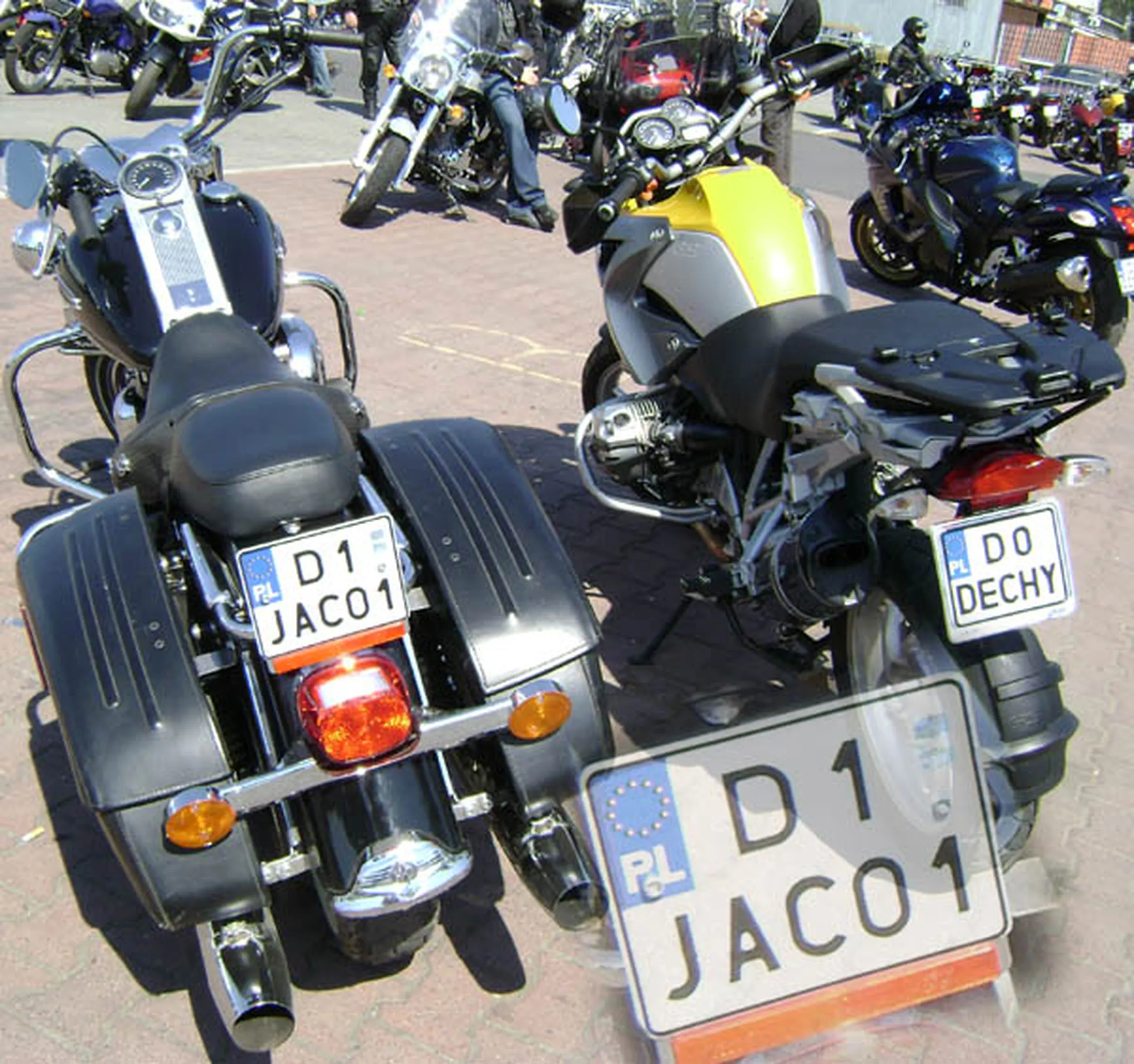 Fajny numer, blacha D1 JACO1