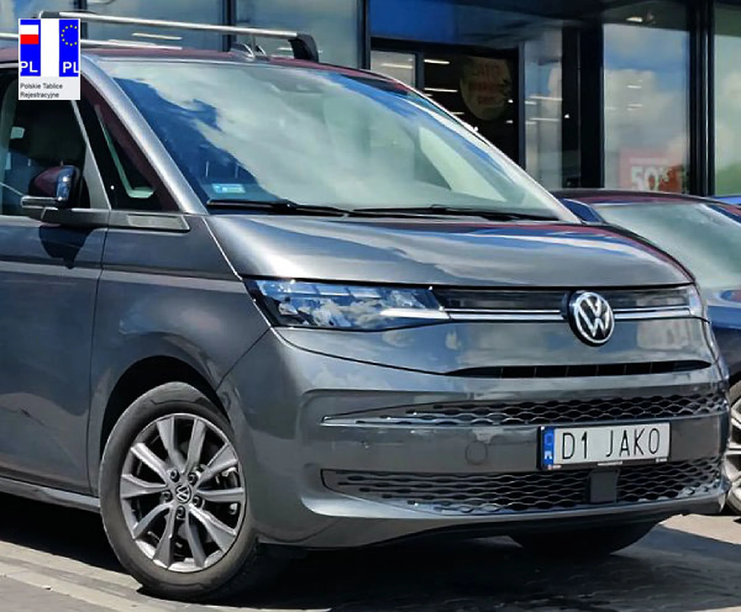 Fajny numer, blacha D1 JAKO