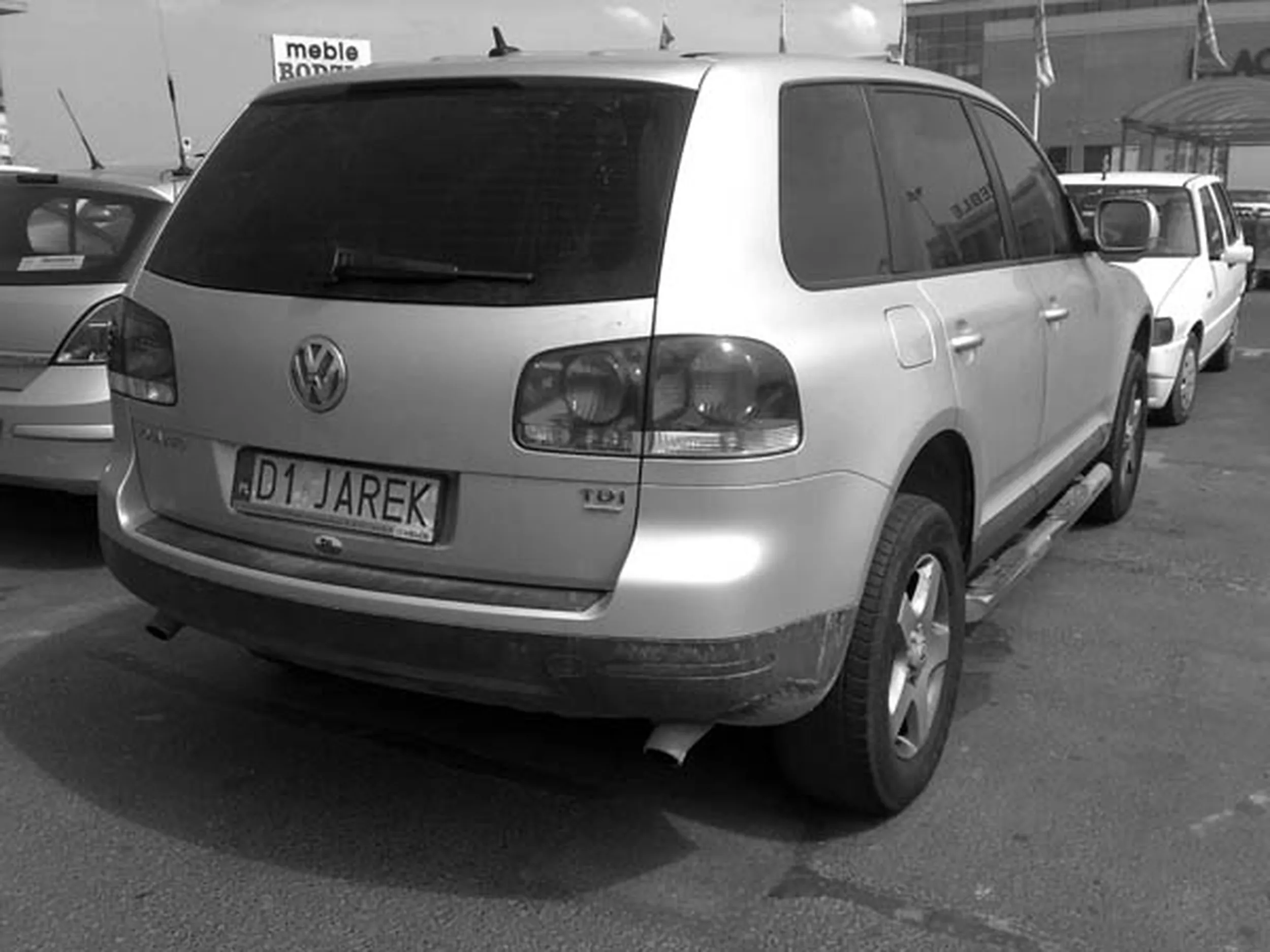 Fajny numer, blacha D1 JAREK