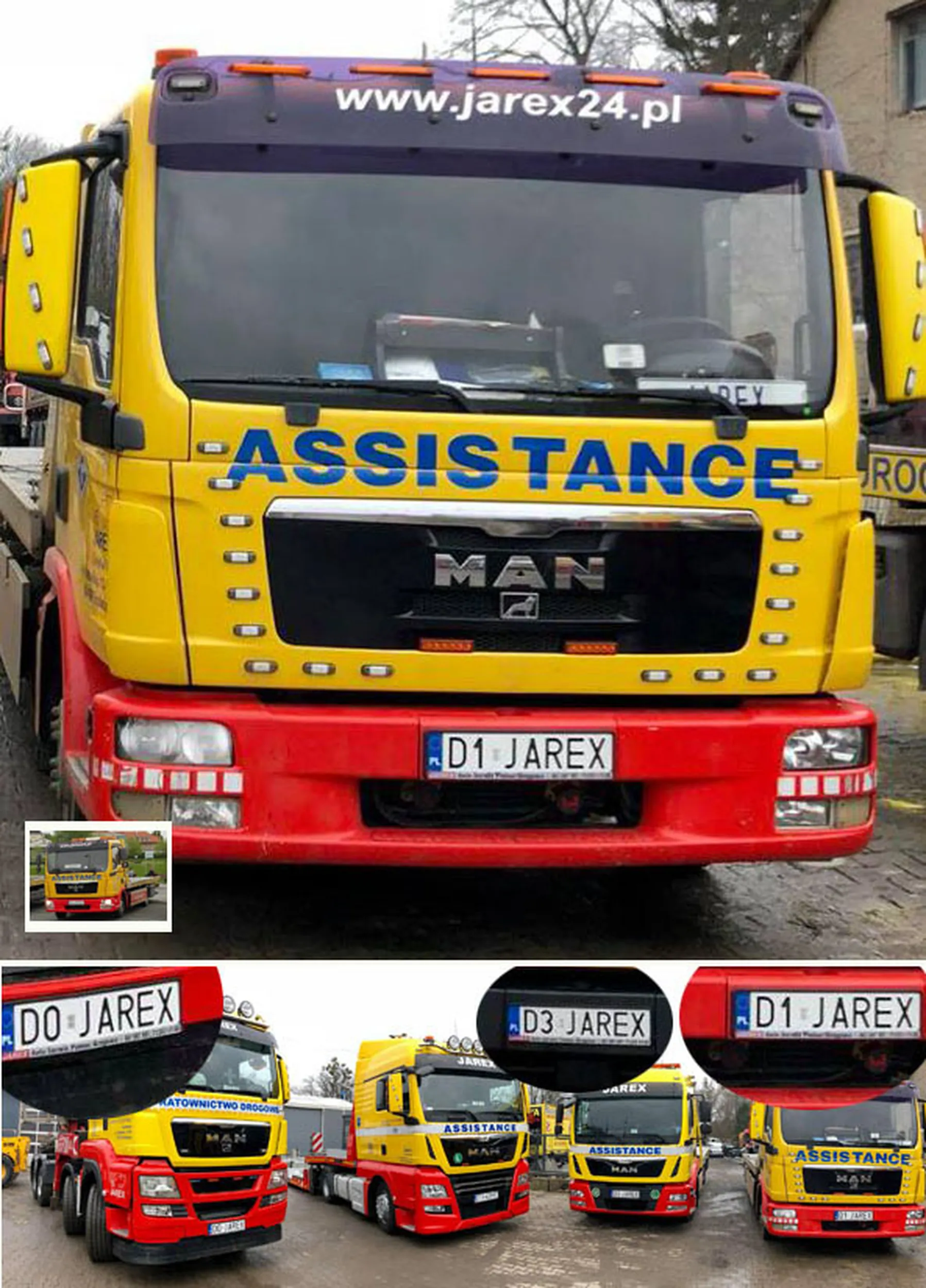 Fajny numer, blacha D1 JAREX