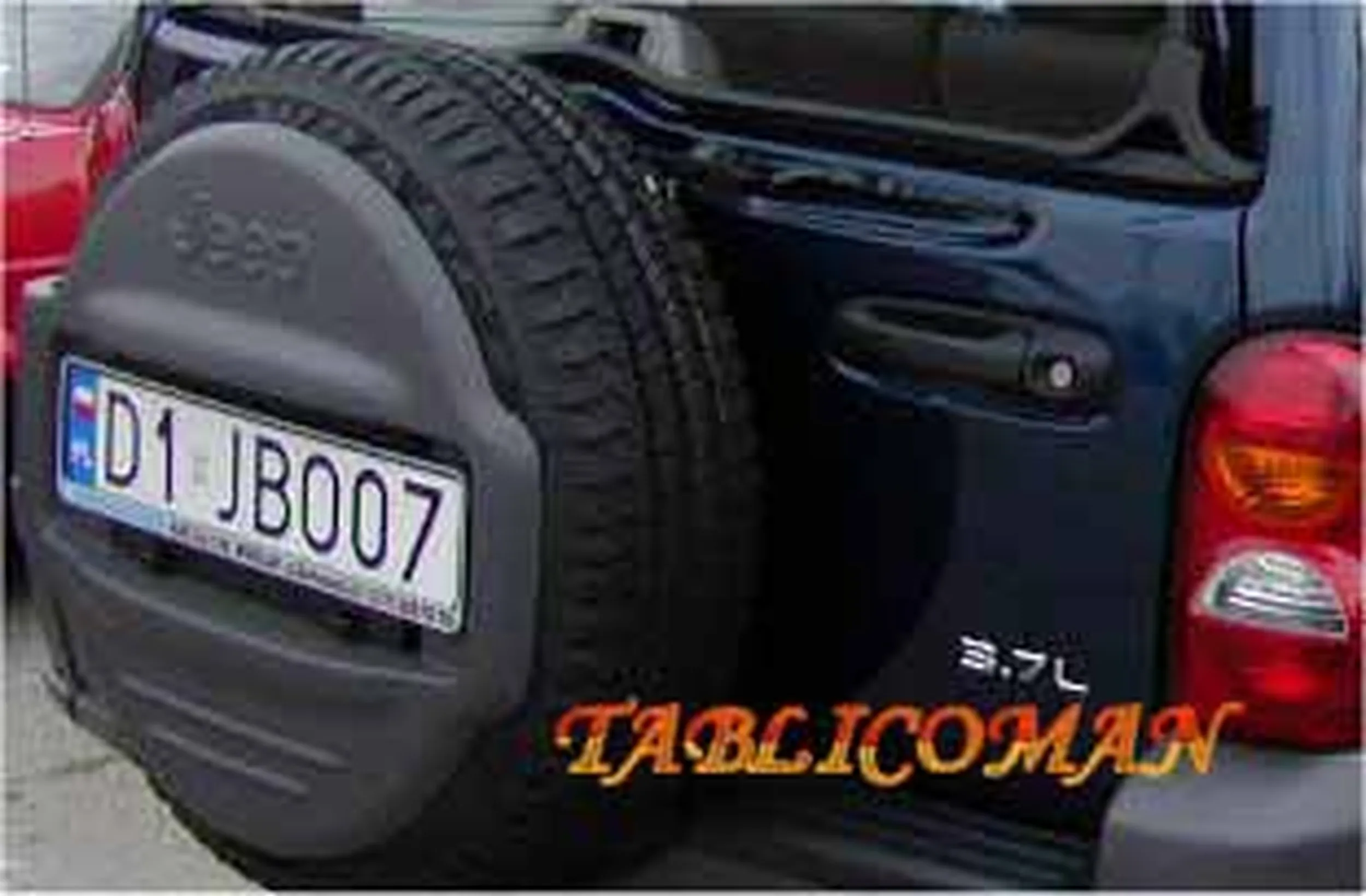 Fajny numer, blacha D1 JBO07