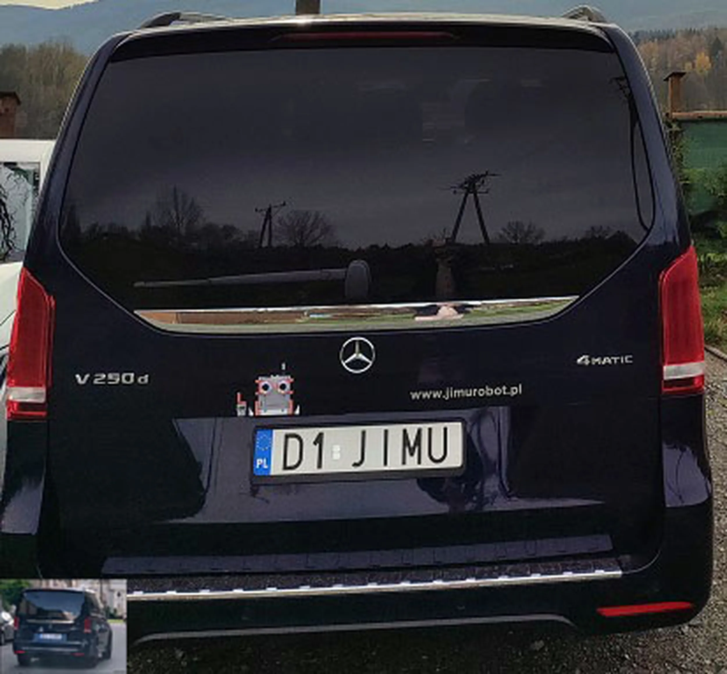 Fajny numer, blacha D1 JIMU