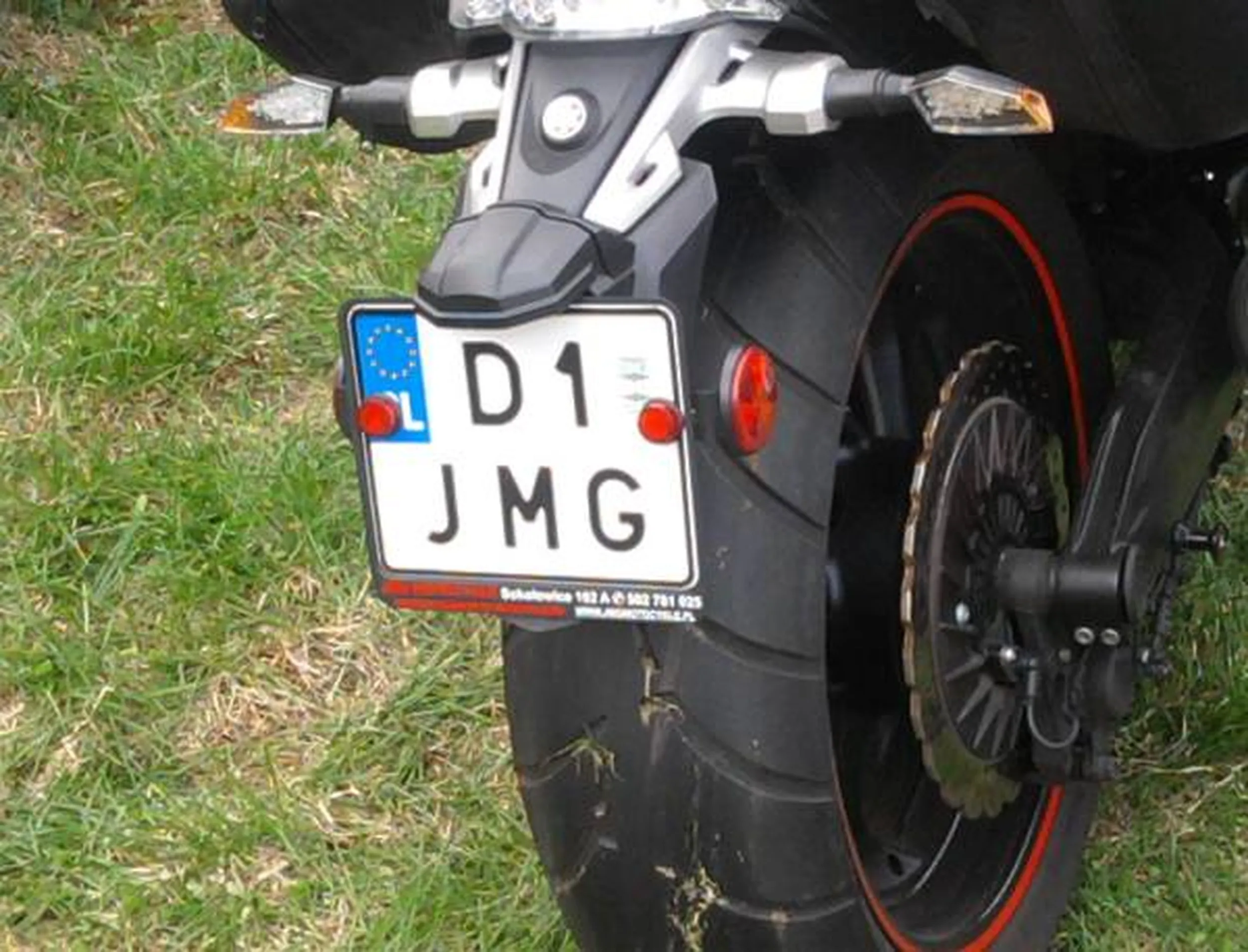 Fajny numer, blacha D1 JMG