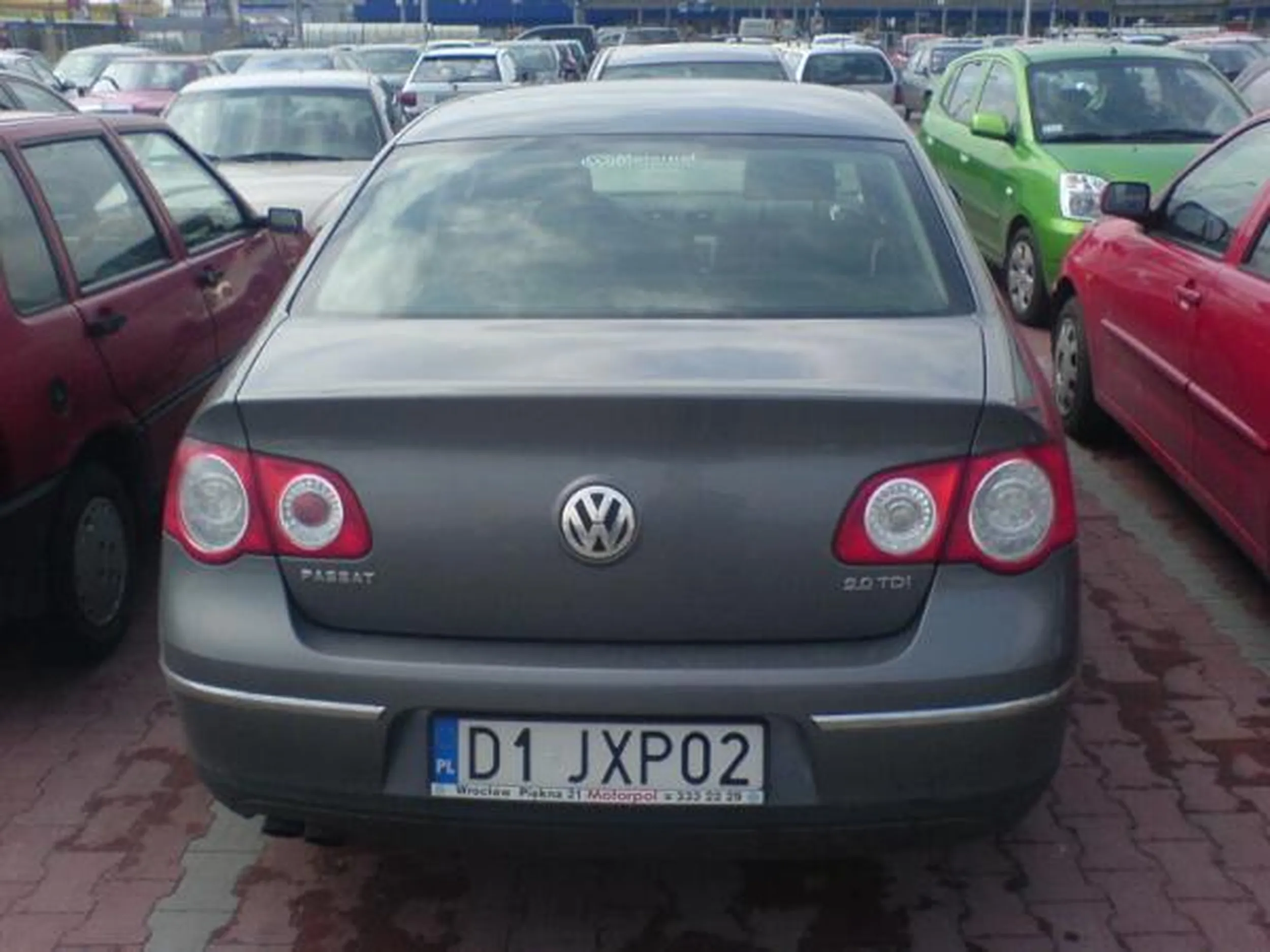 Fajny numer, blacha D1 JXP02