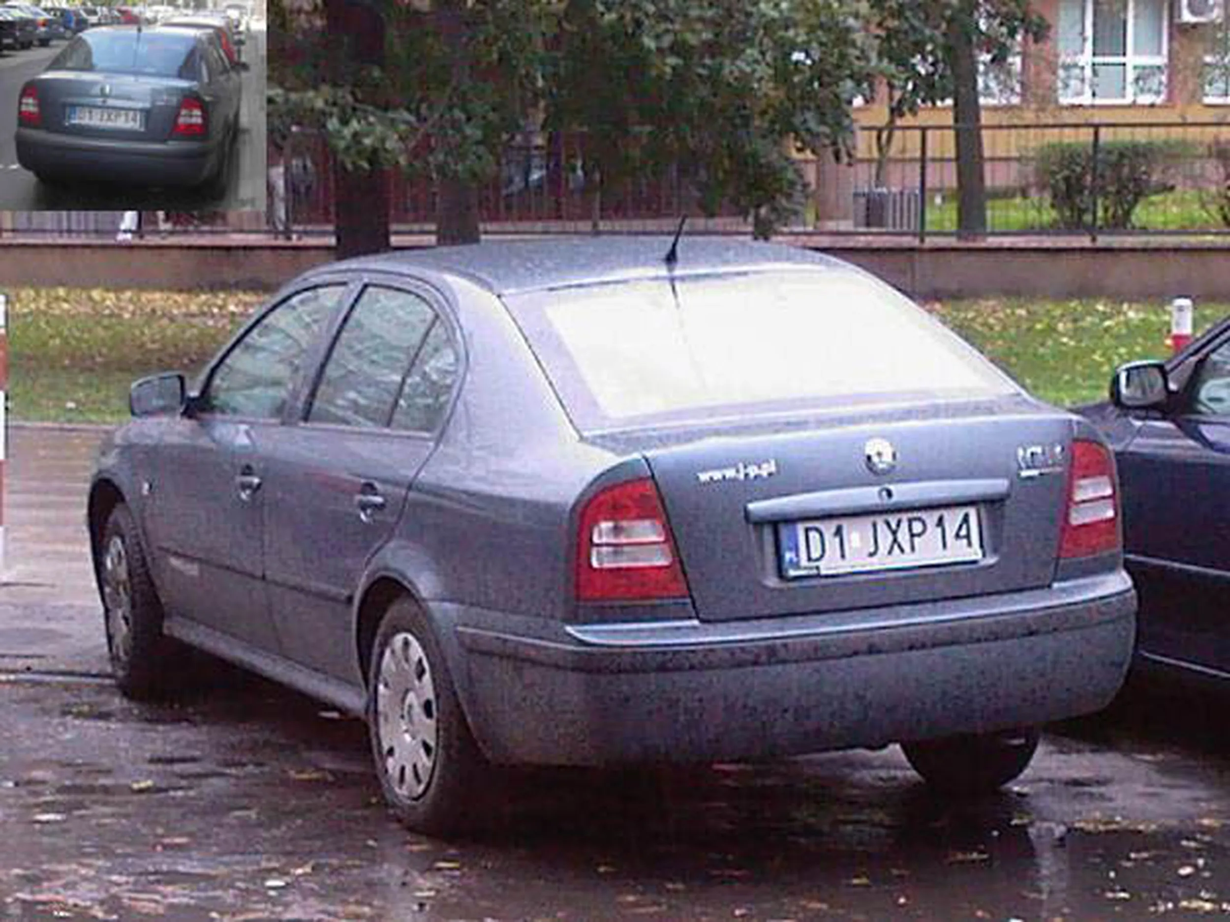 Fajny numer, blacha D1 JXP14