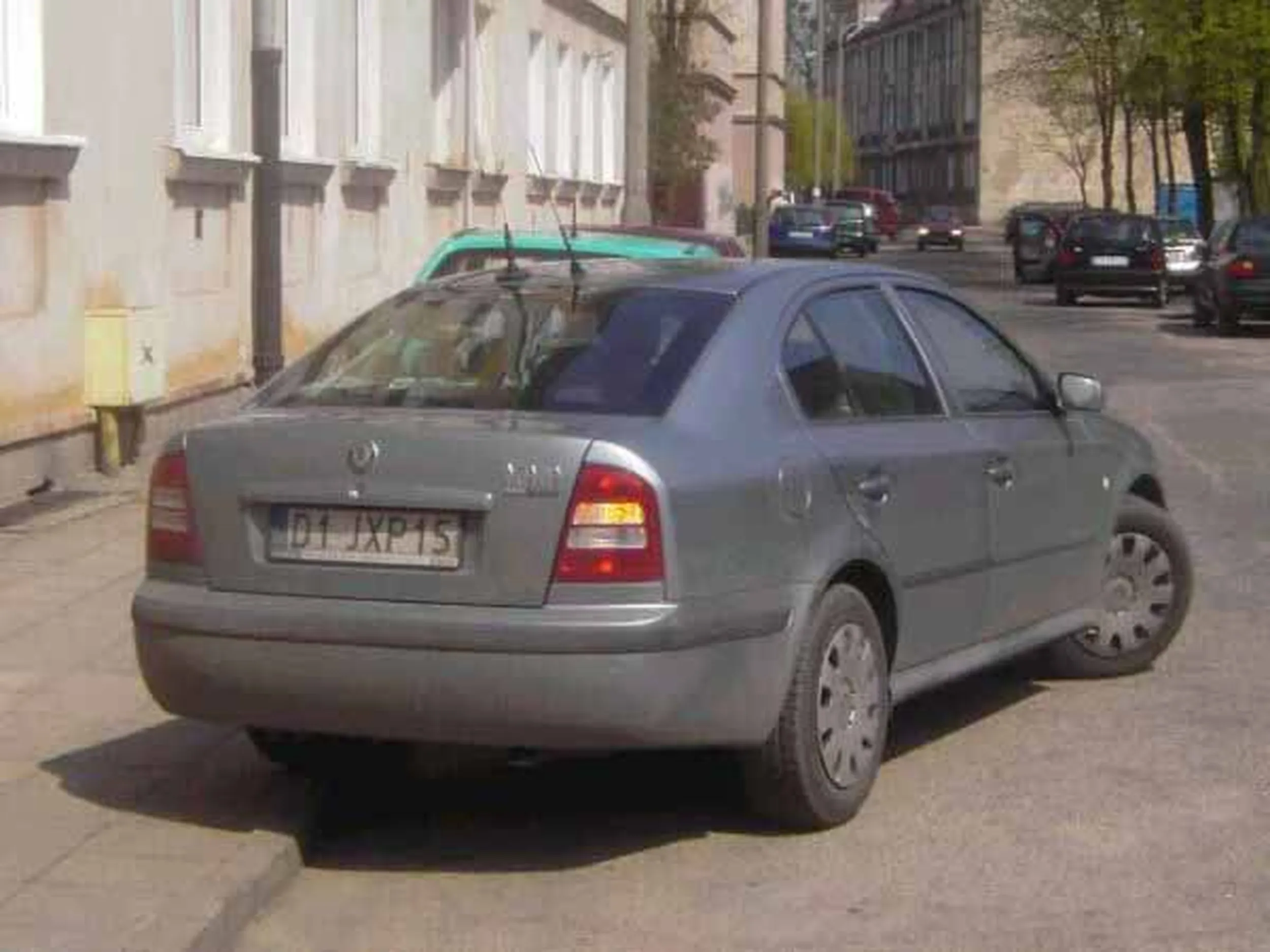 Fajny numer, blacha D1 JXP15