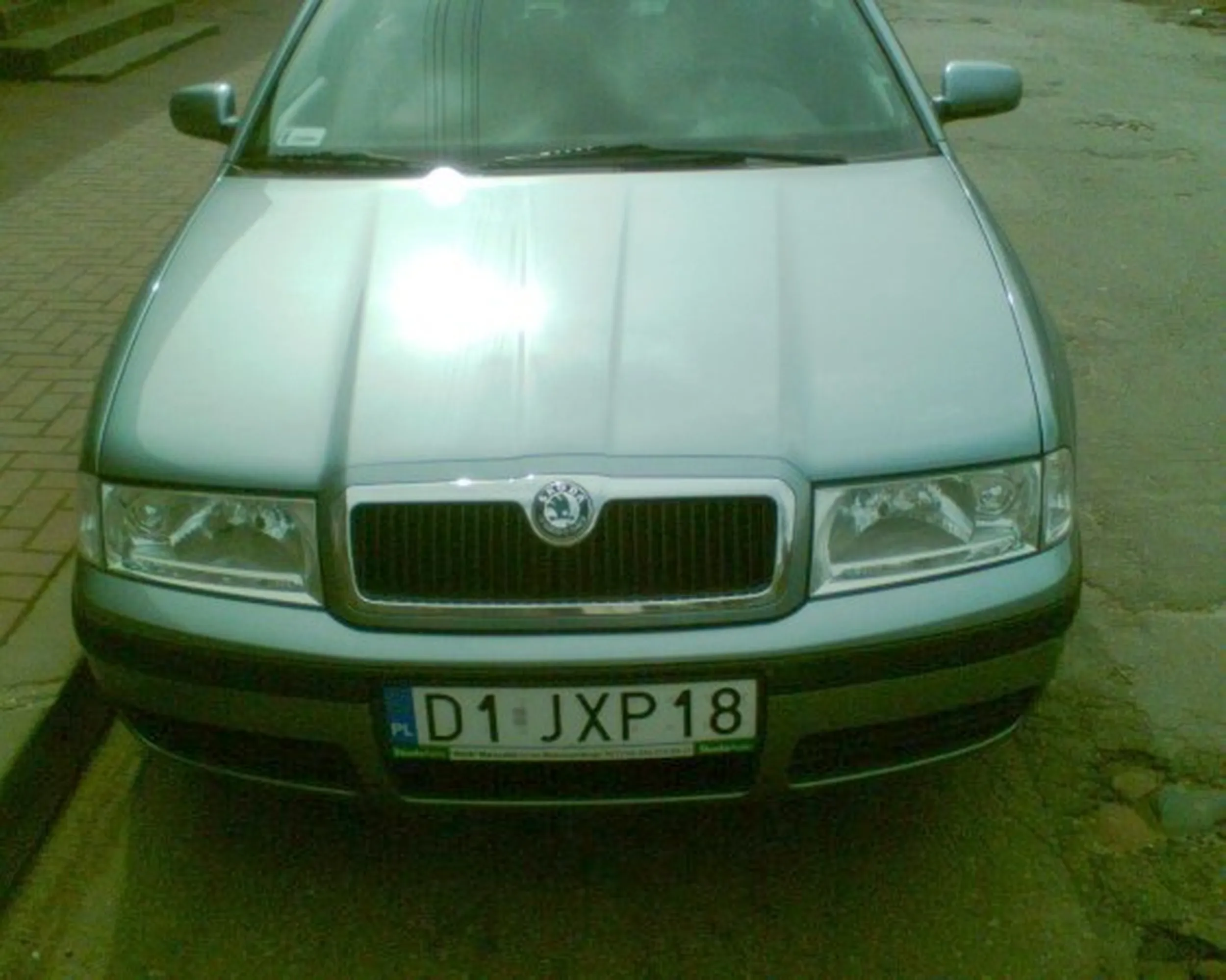 Fajny numer, blacha D1 JXP18