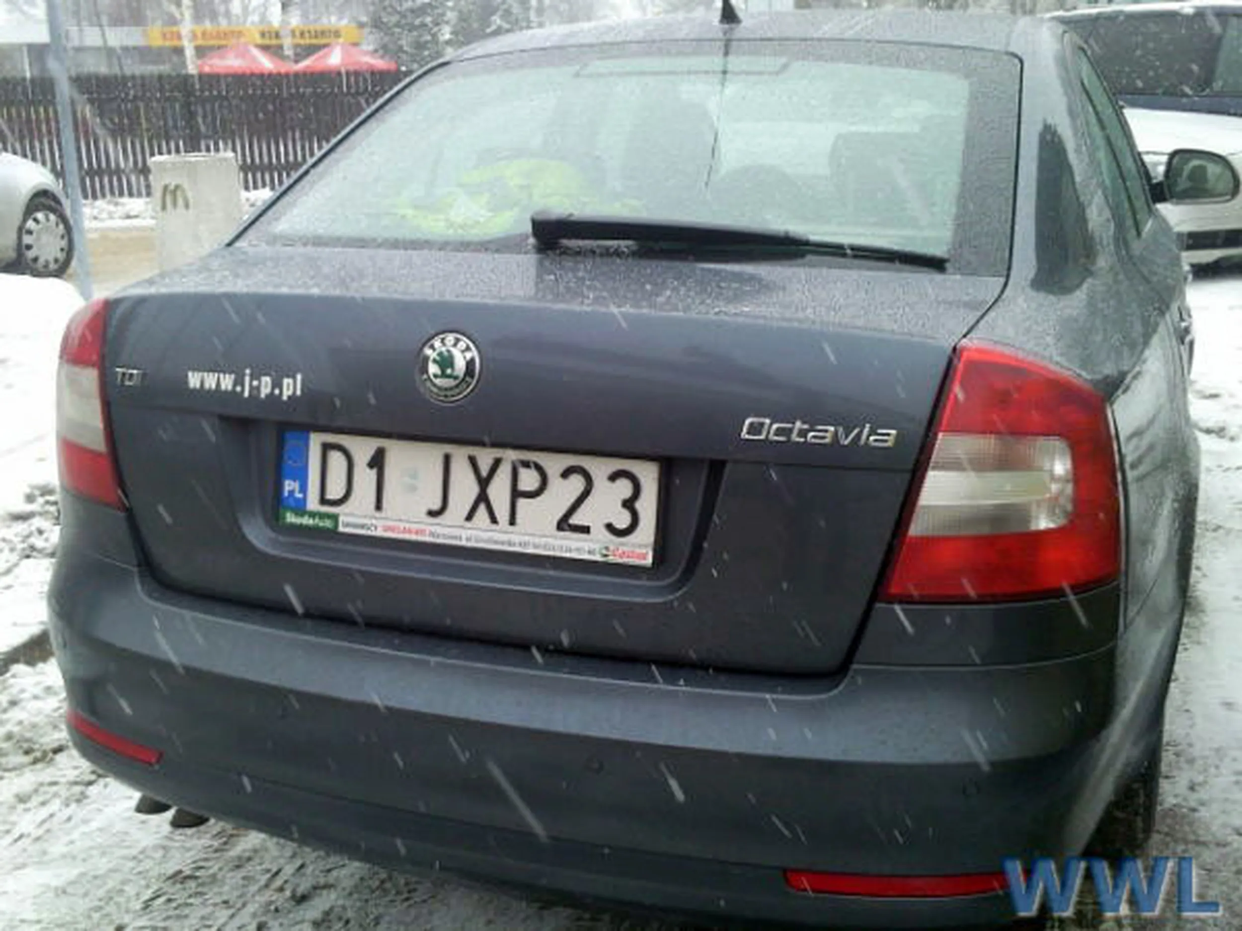 Fajny numer, blacha D1 JXP23