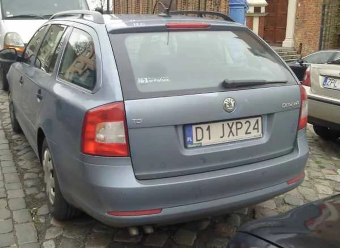 Fajny numer, blacha D1 JXP24