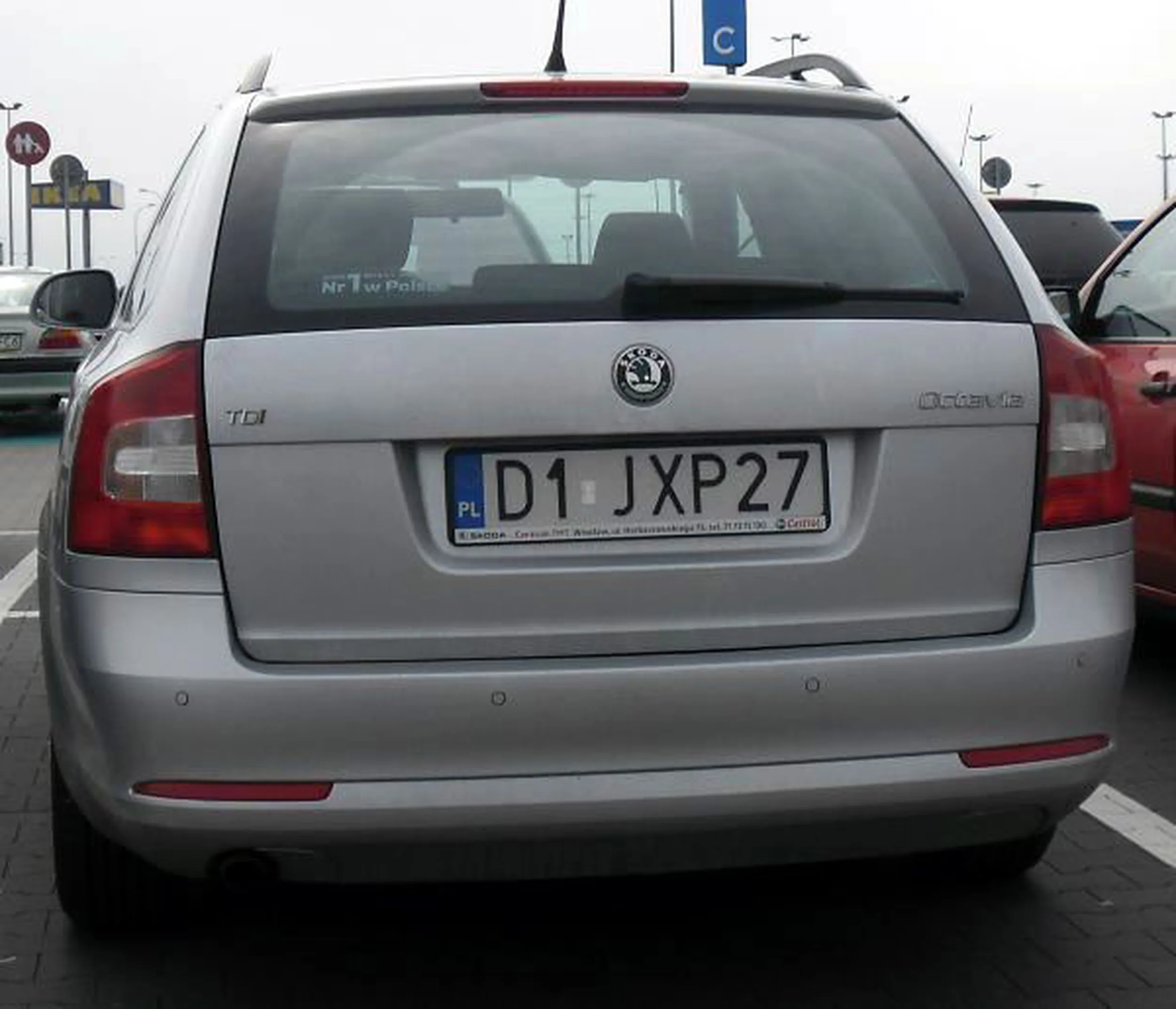 Fajny numer, blacha D1 JXP27